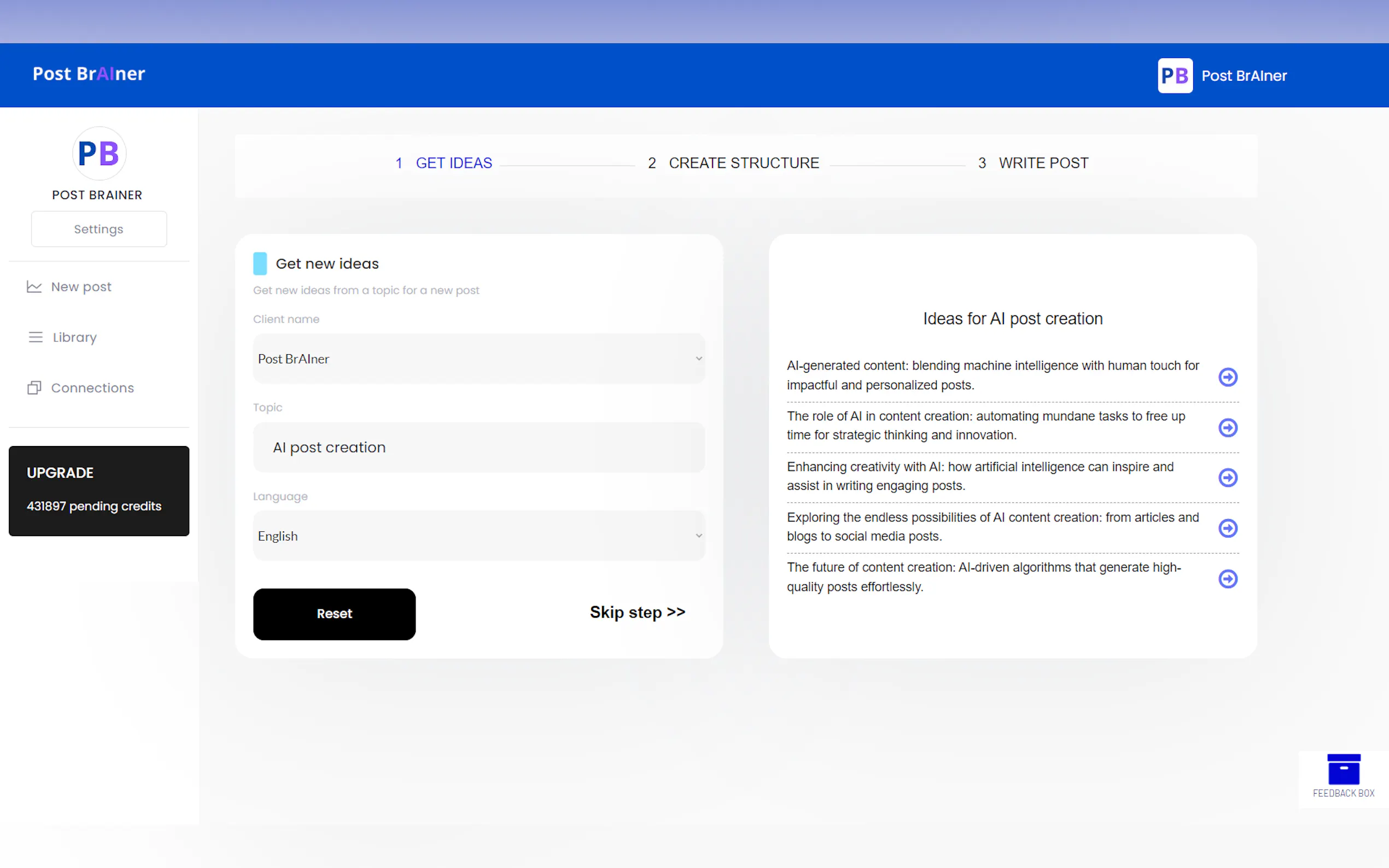 Screenshot 6 of Post BrAIner