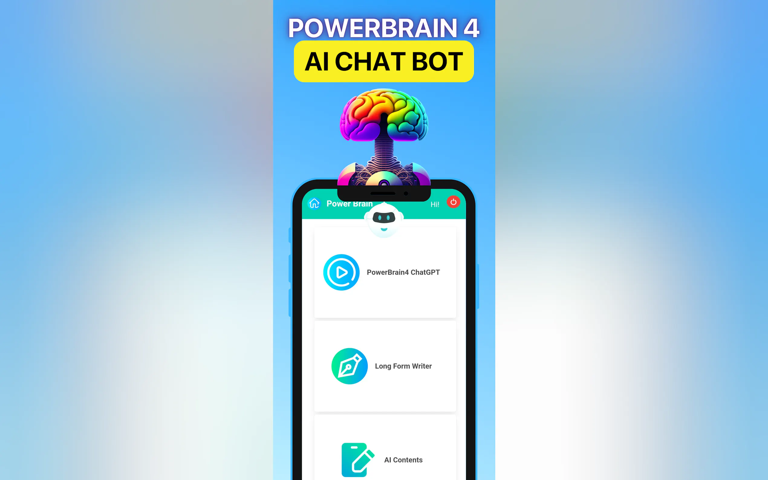 PowerBrain AI Writing Tool & Chat GPT