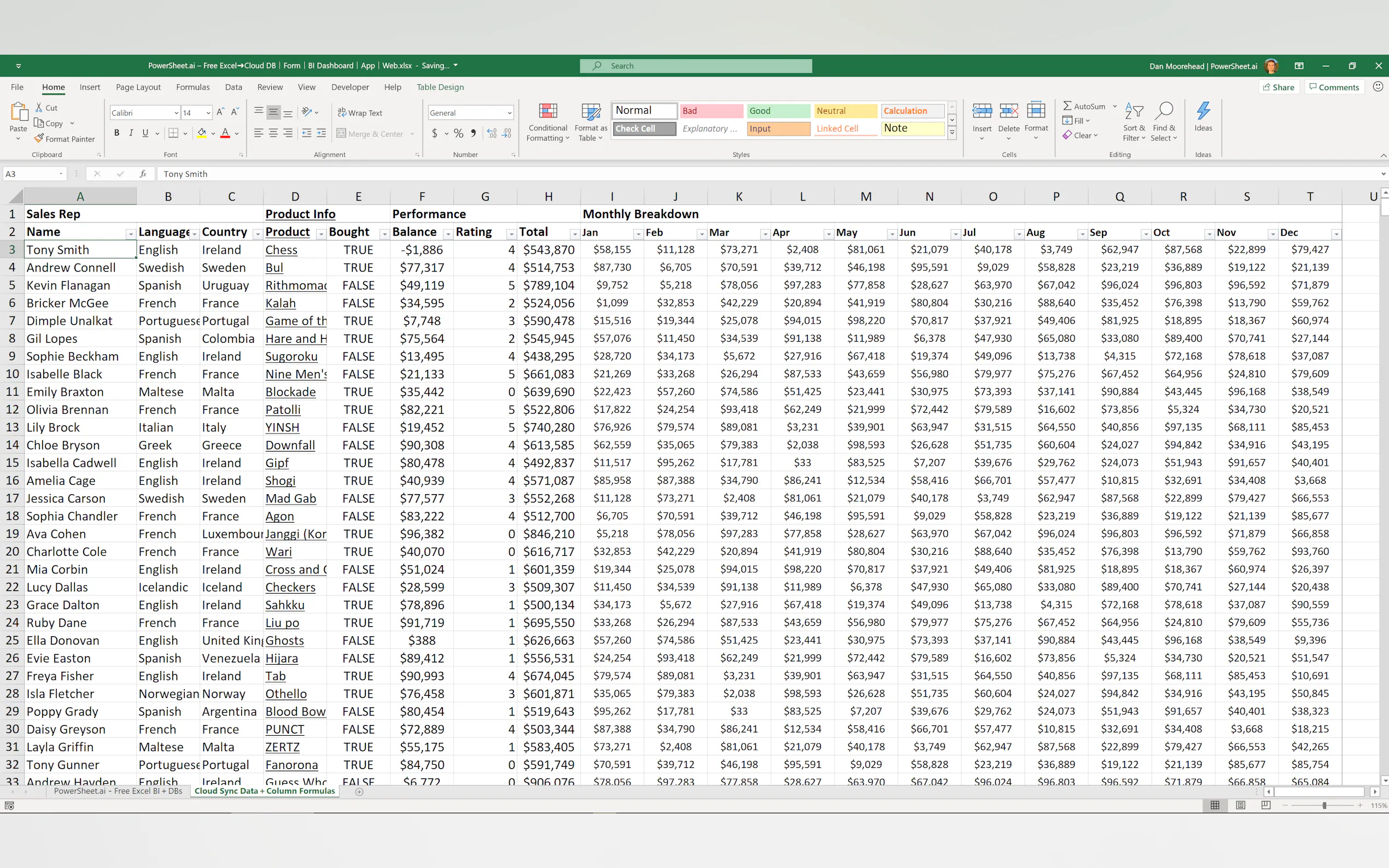Screenshot 11 of PowerSheet.ai Free No-Code Collab & Apps