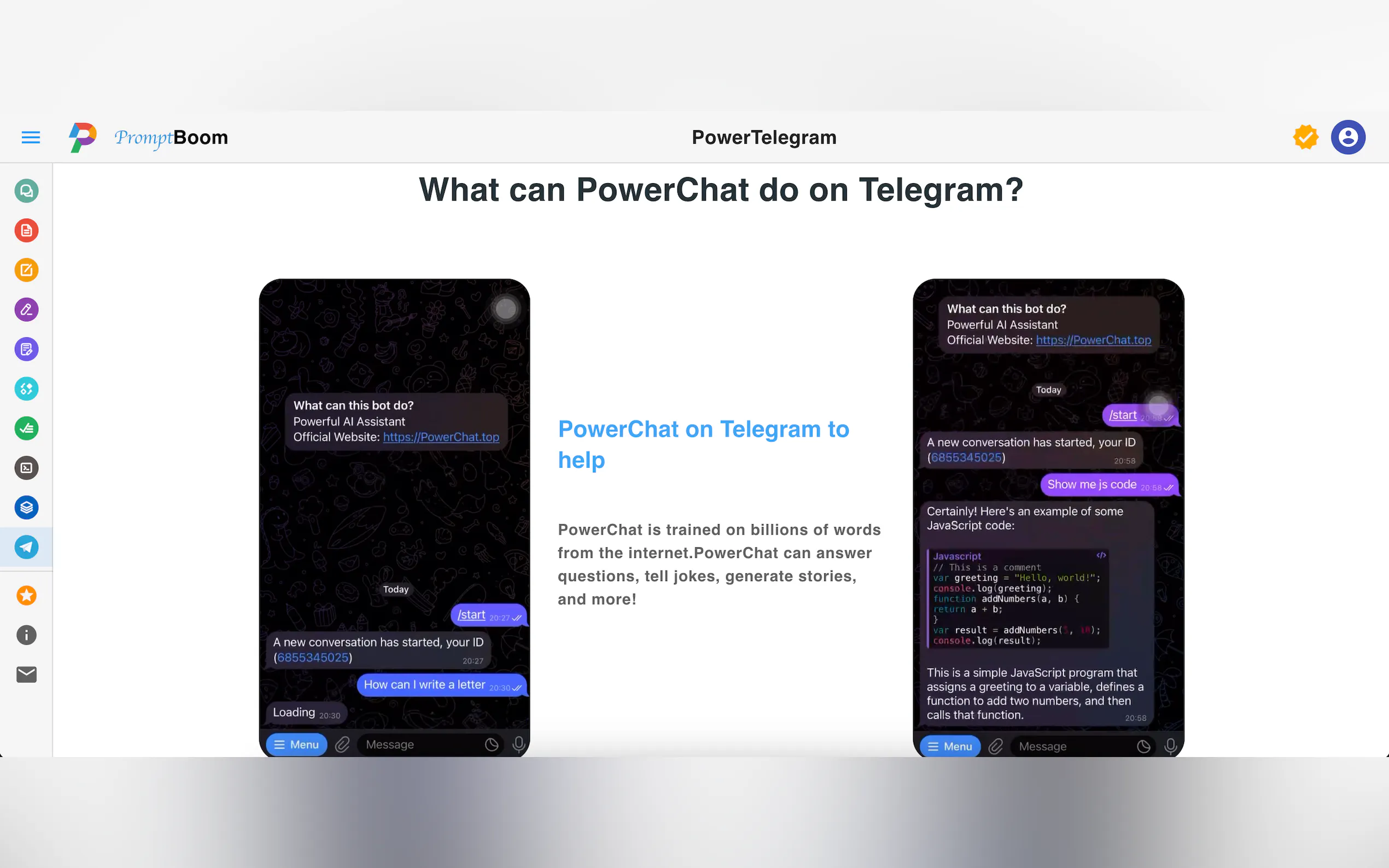 PowerTelegram