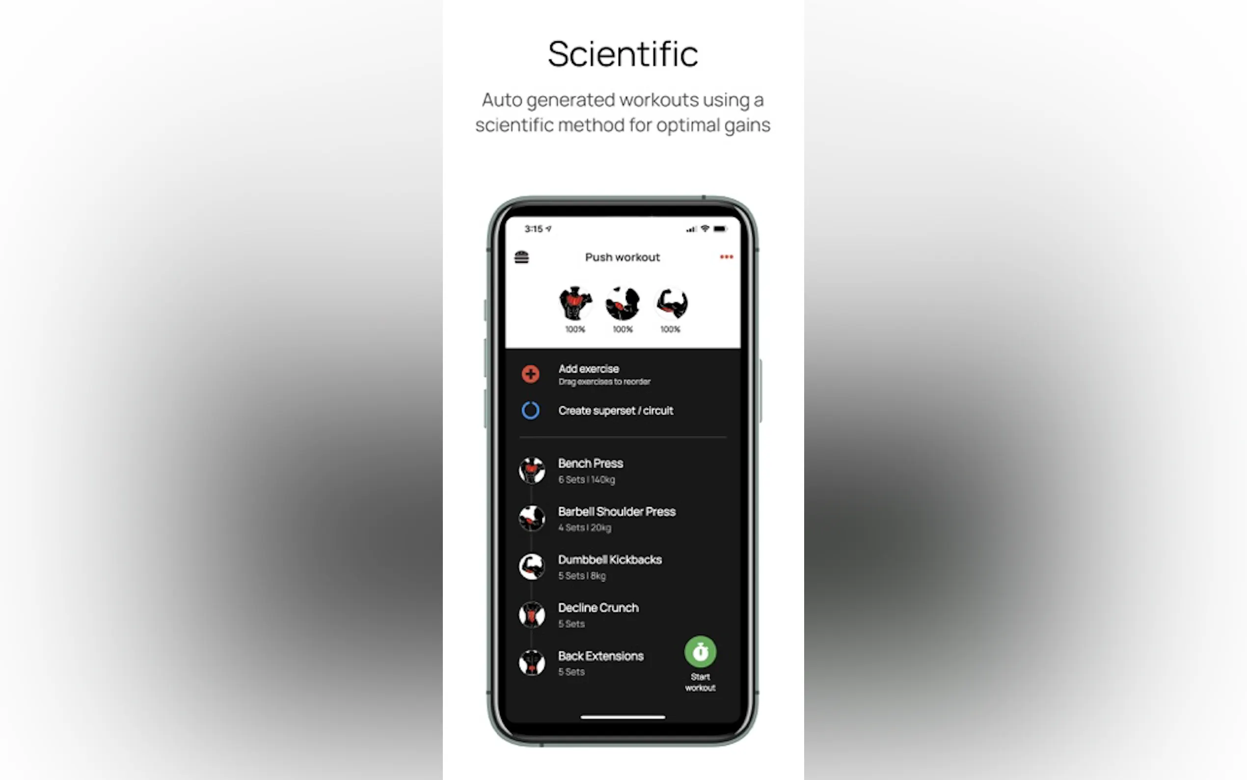 Screenshot 4 of PowGo - Gym & Home workout