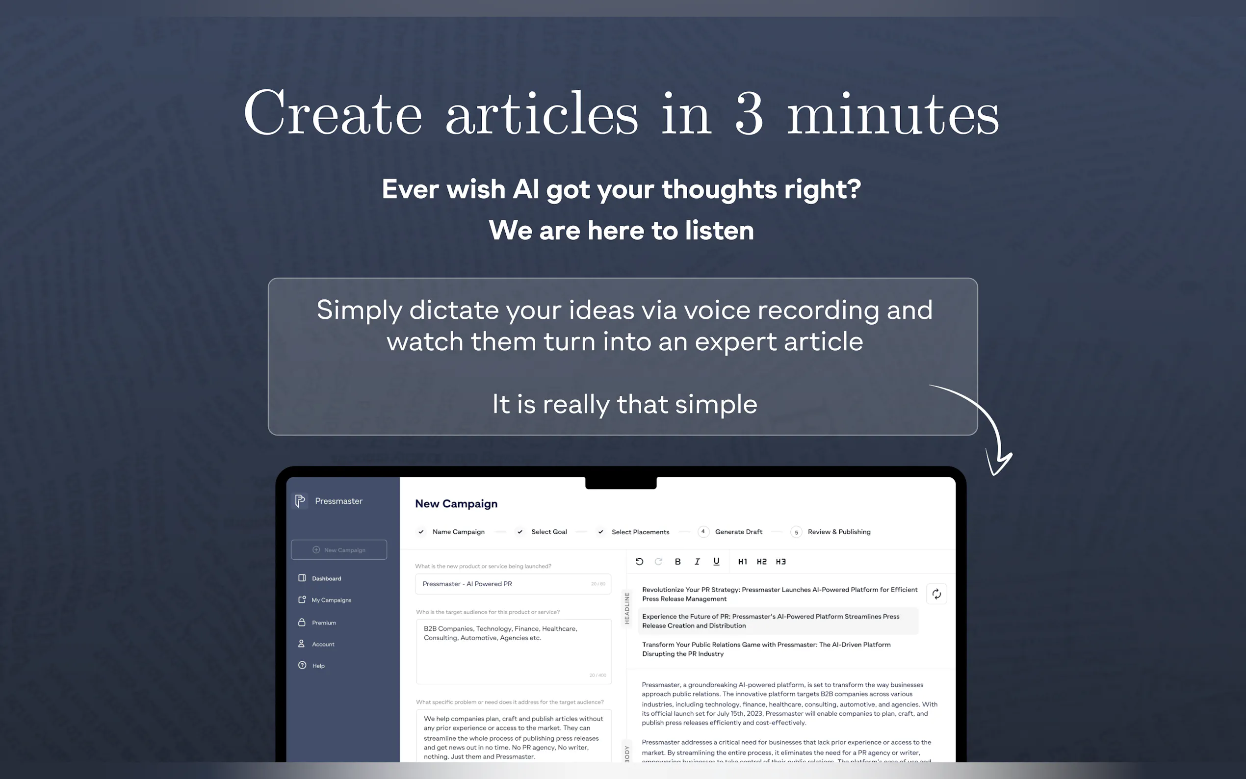 Pressmaster.ai
