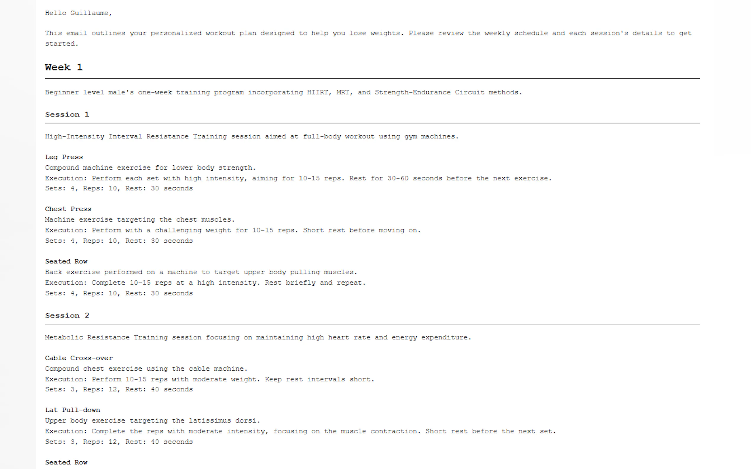 Screenshot 2 of Programs by TrAIn