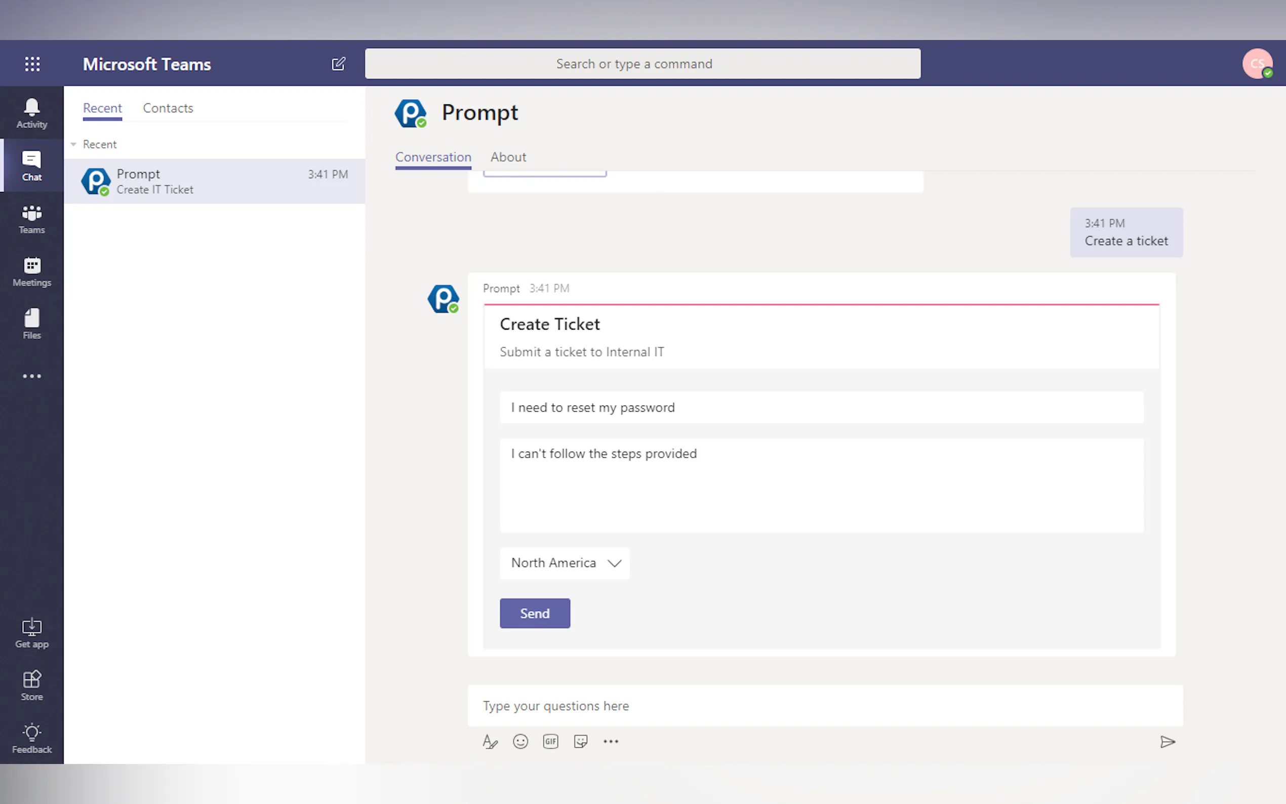 Screenshot 4 of Prompt ai