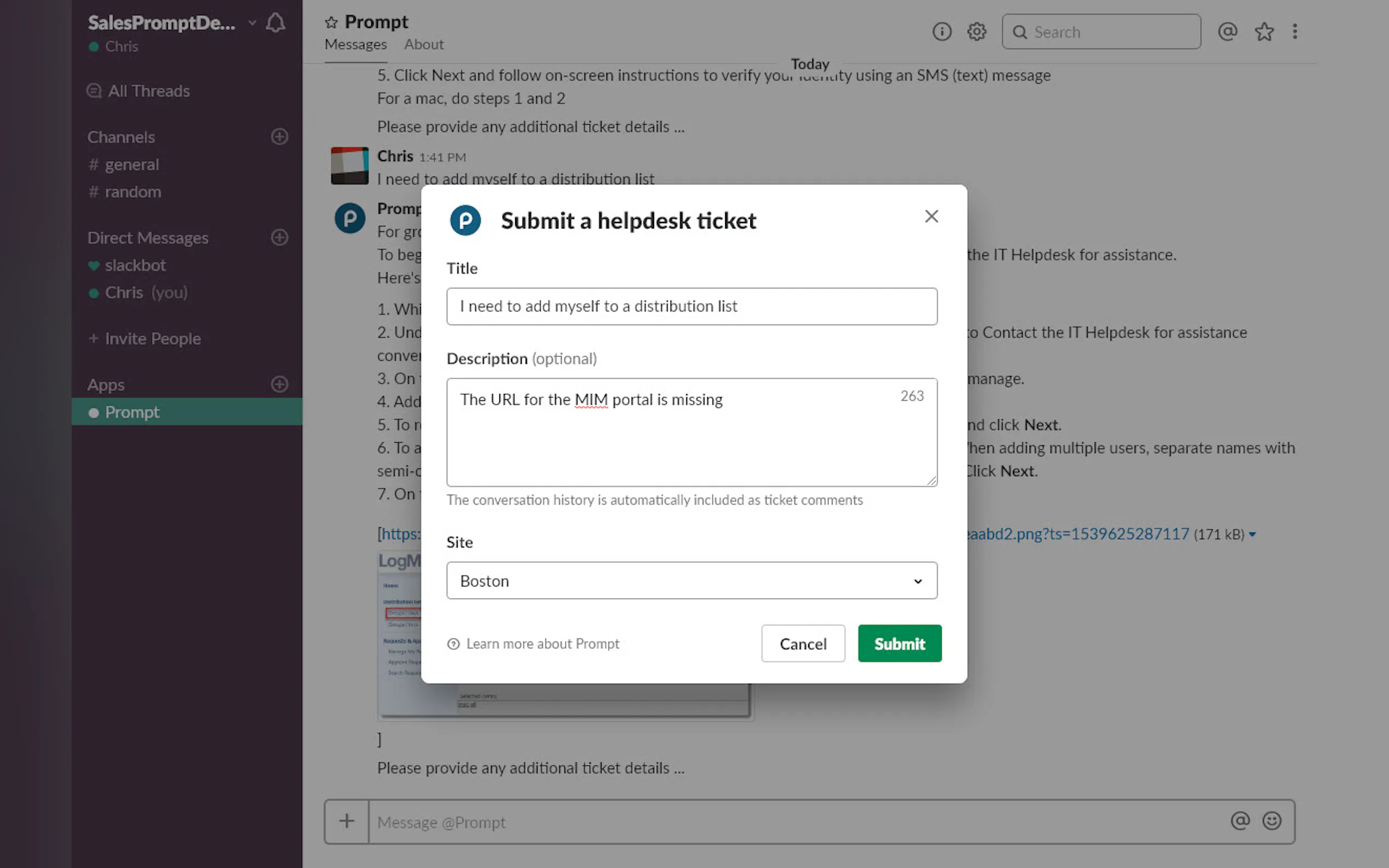Screenshot 7 of Prompt ai