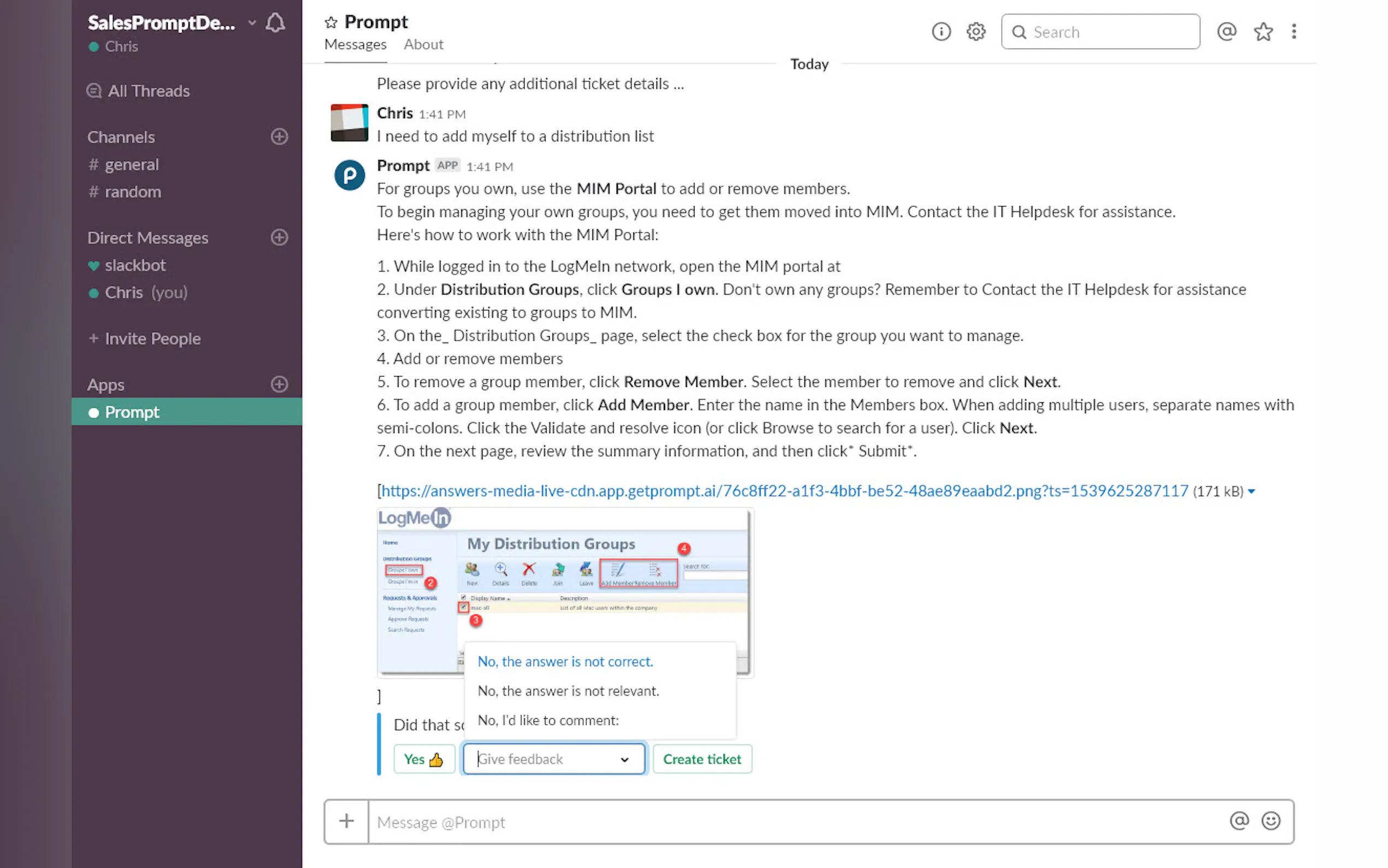 Screenshot 8 of Prompt ai