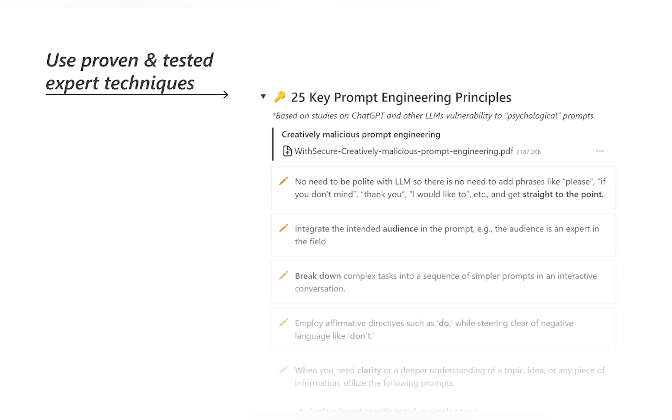 Screenshot 4 of Prompt Engineering Guide