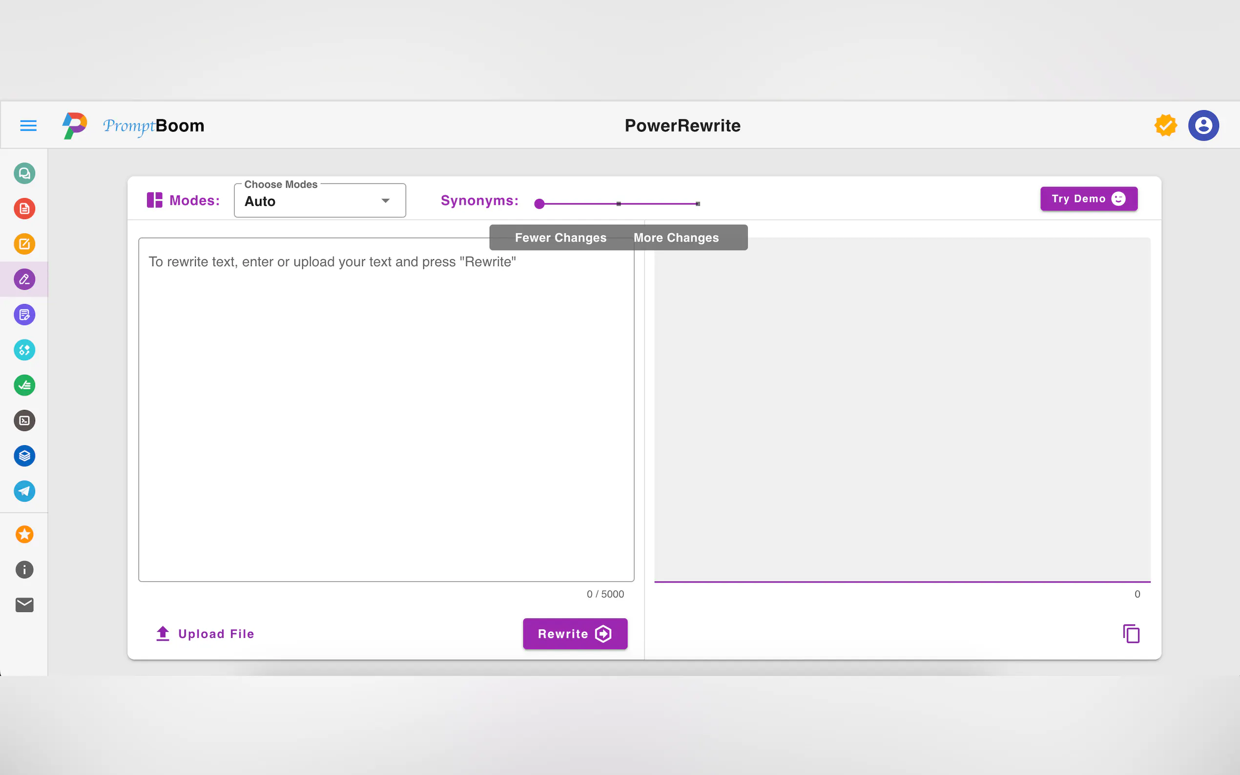 Screenshot 2 of PromptBoom