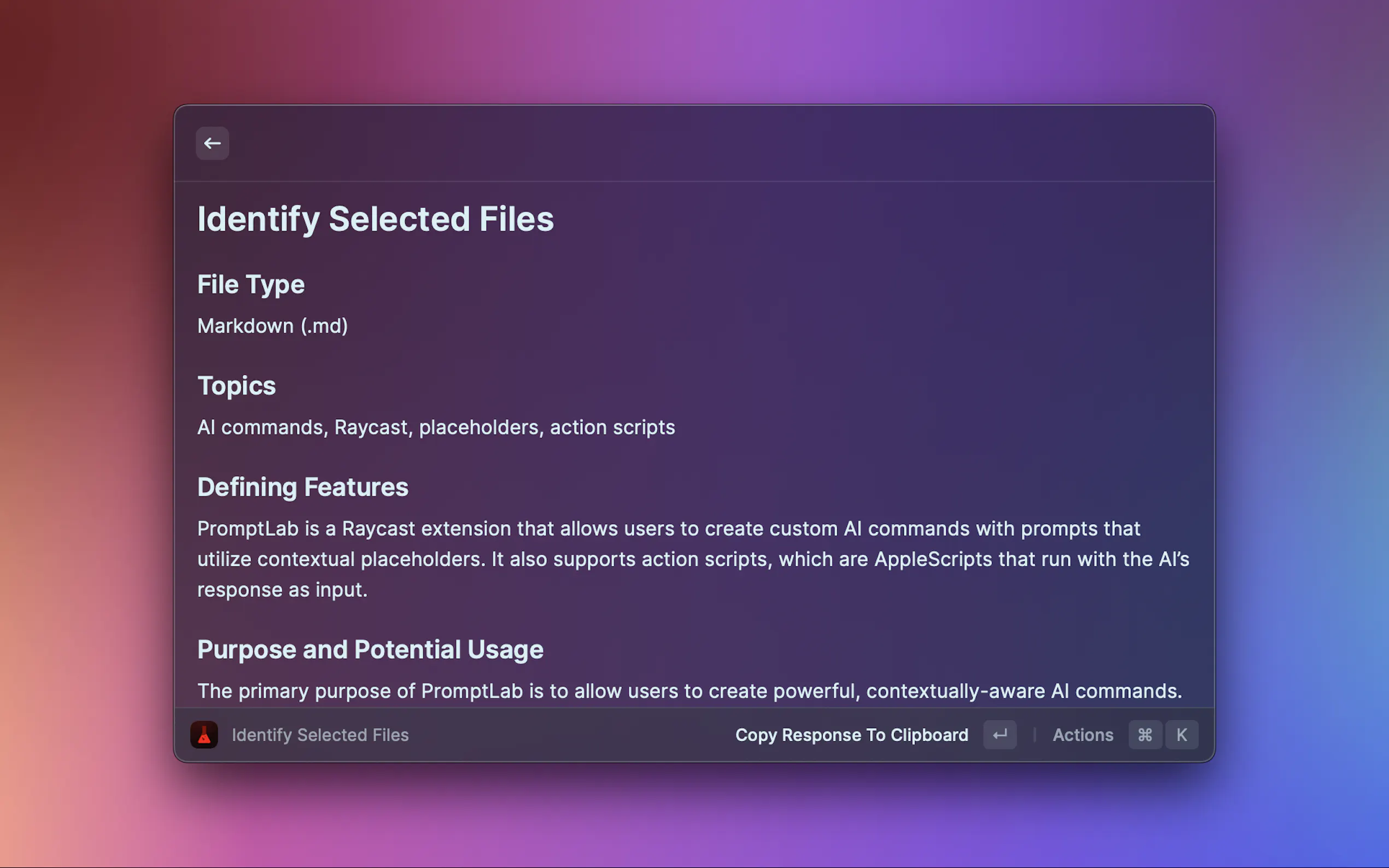 Screenshot 3 of PromptLab