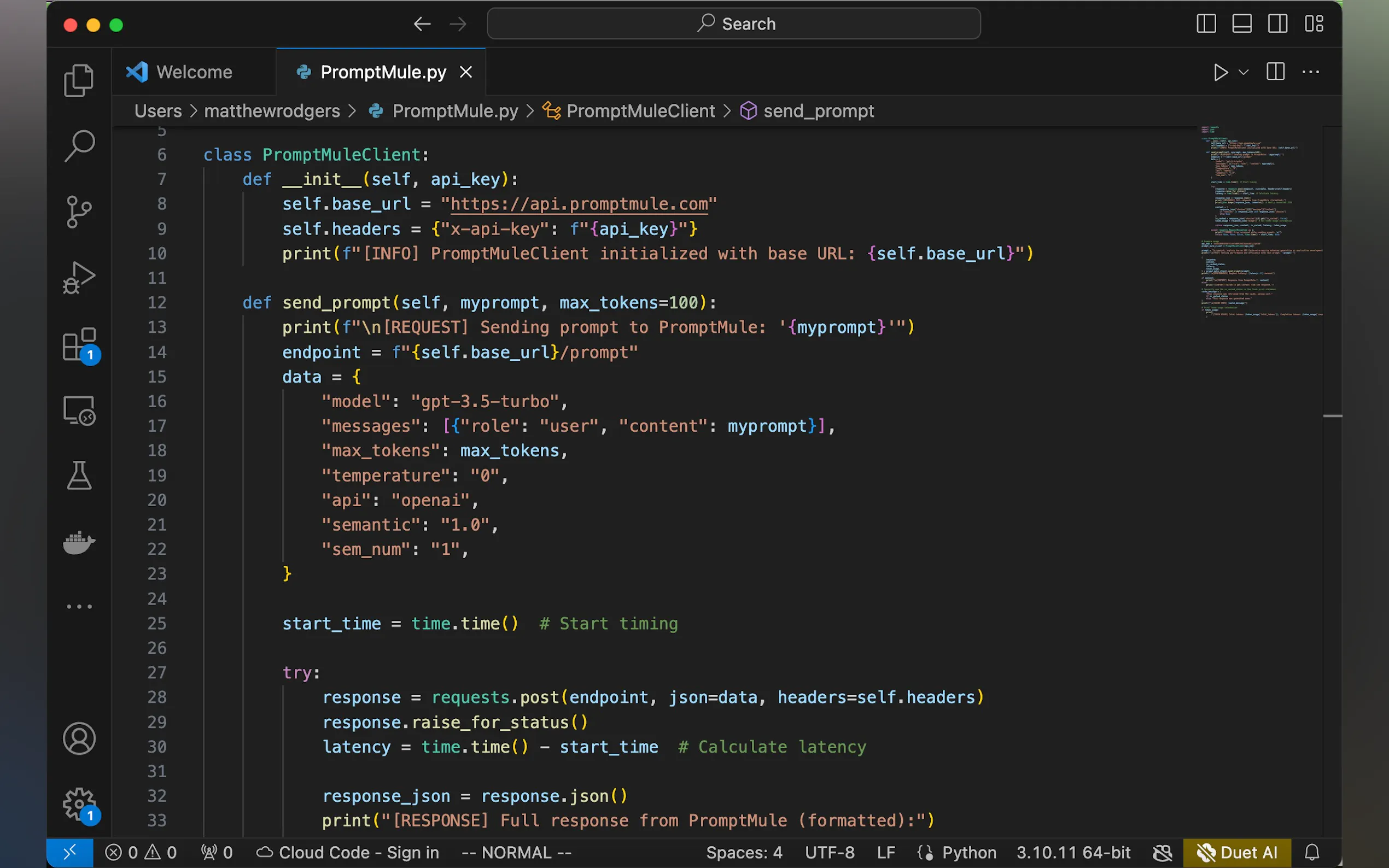 Screenshot 4 of PromptMule