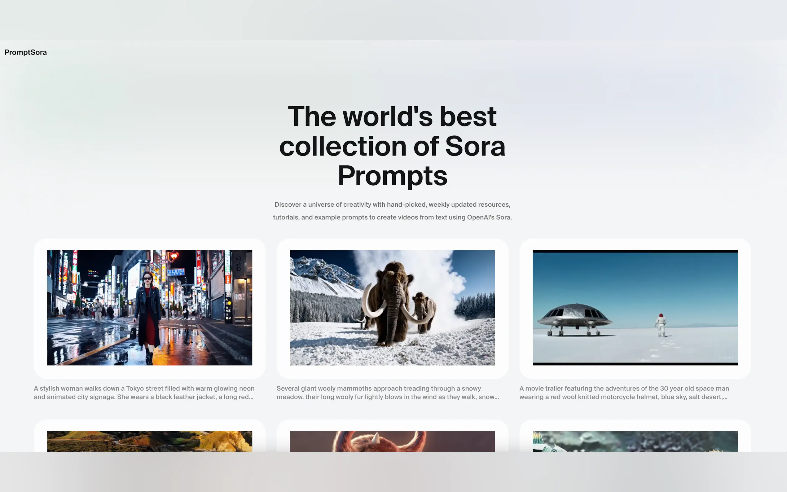 Screenshot 2 of PromptSora