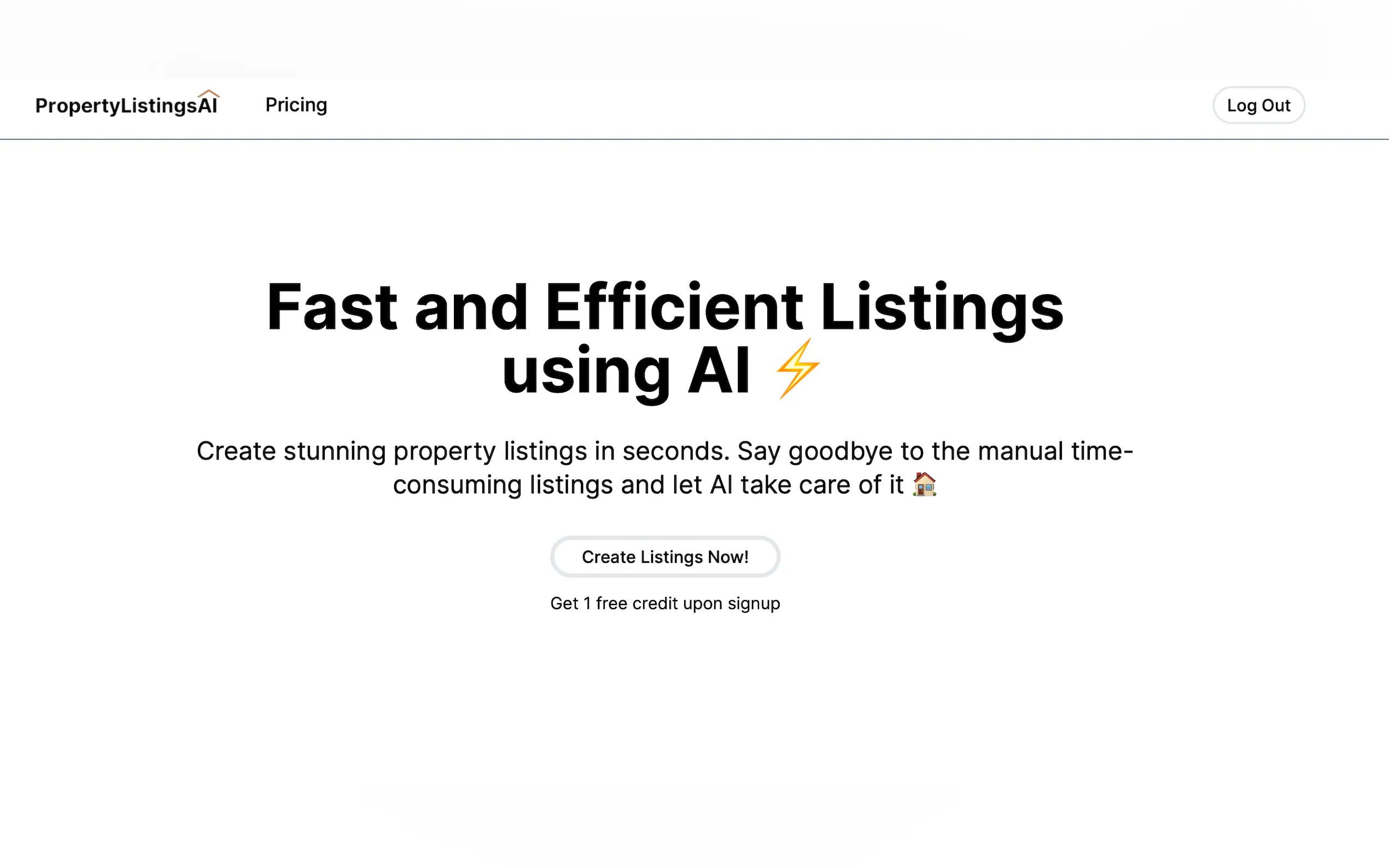 Screenshot 3 of PropertyListingsAI