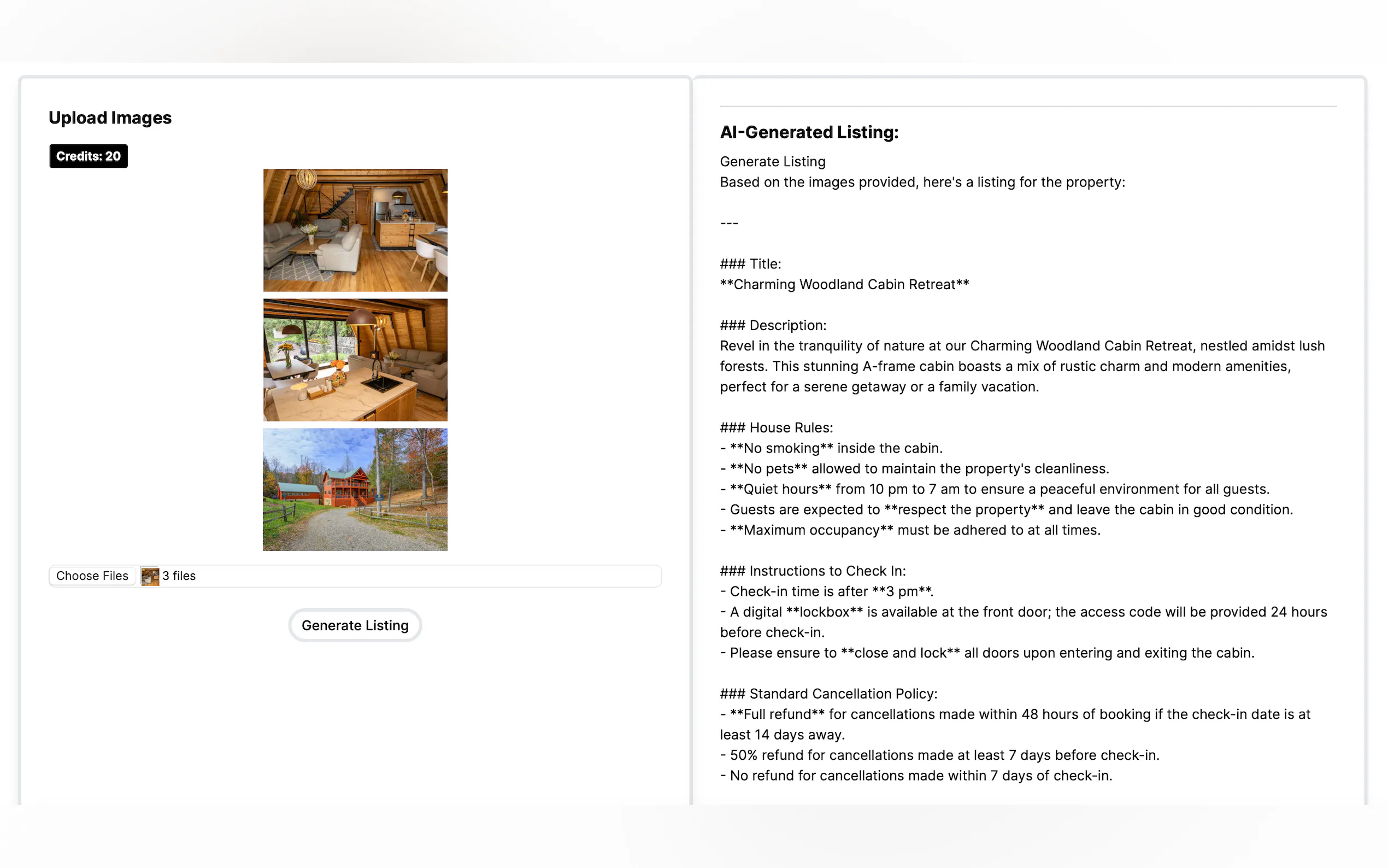 Screenshot 4 of PropertyListingsAI