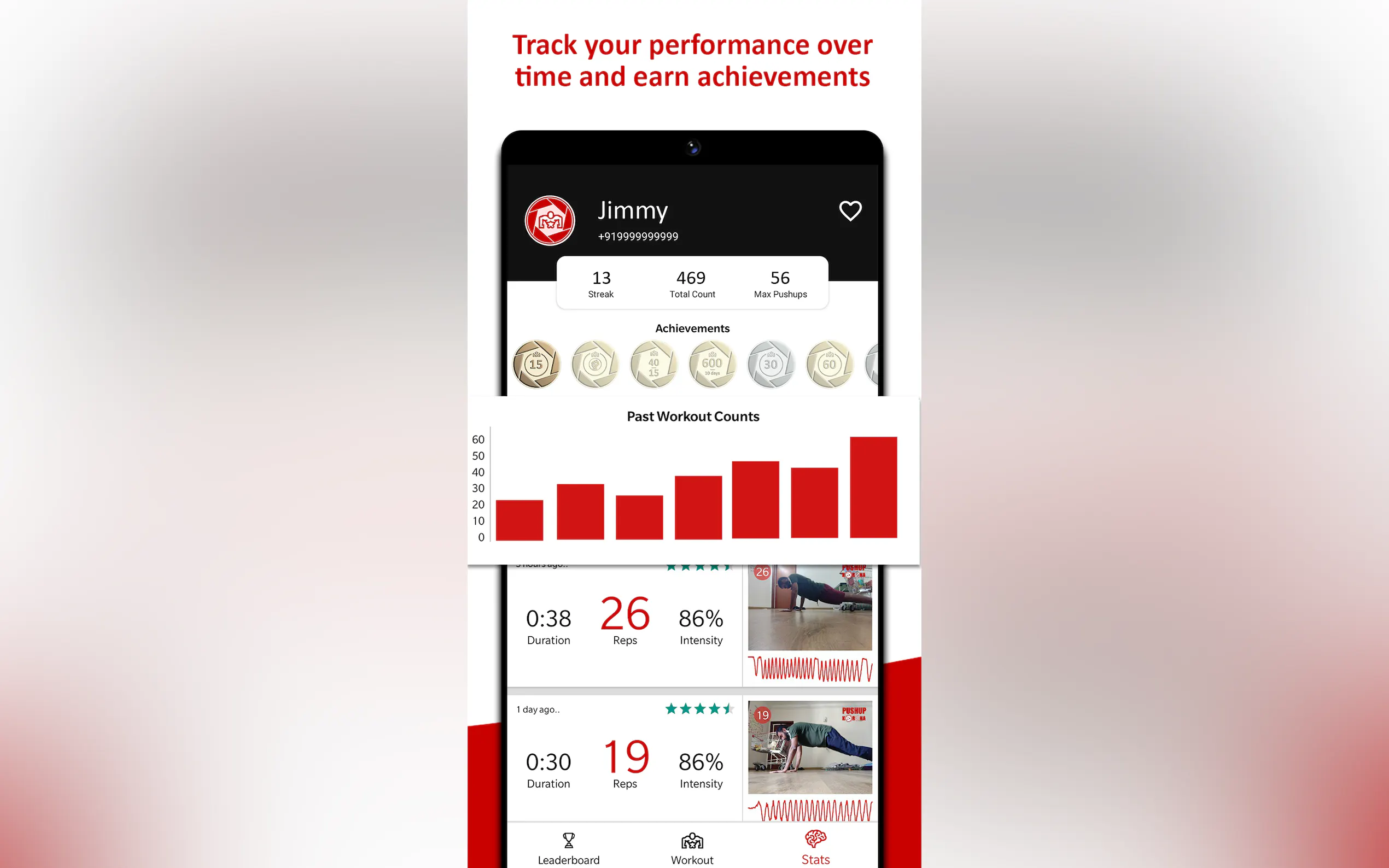 Screenshot 2 of Pushup Dojo