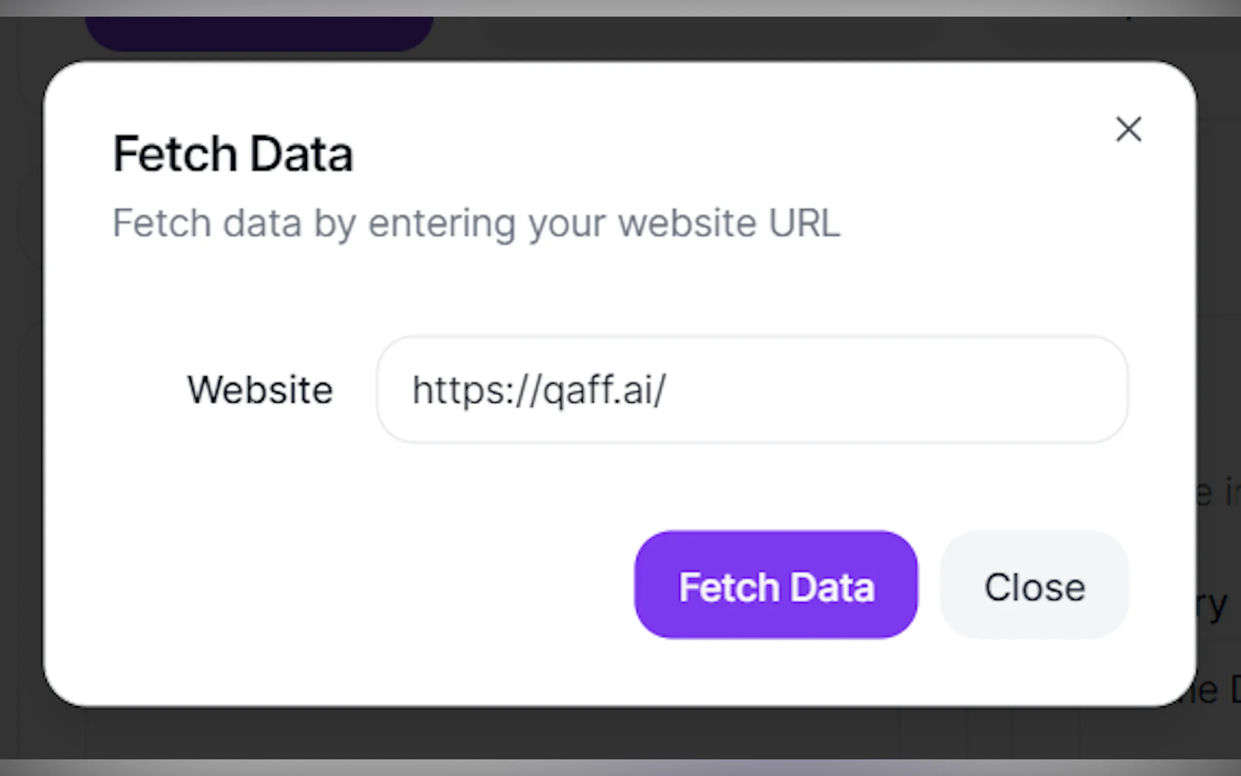 Screenshot 2 of Qaff.AI