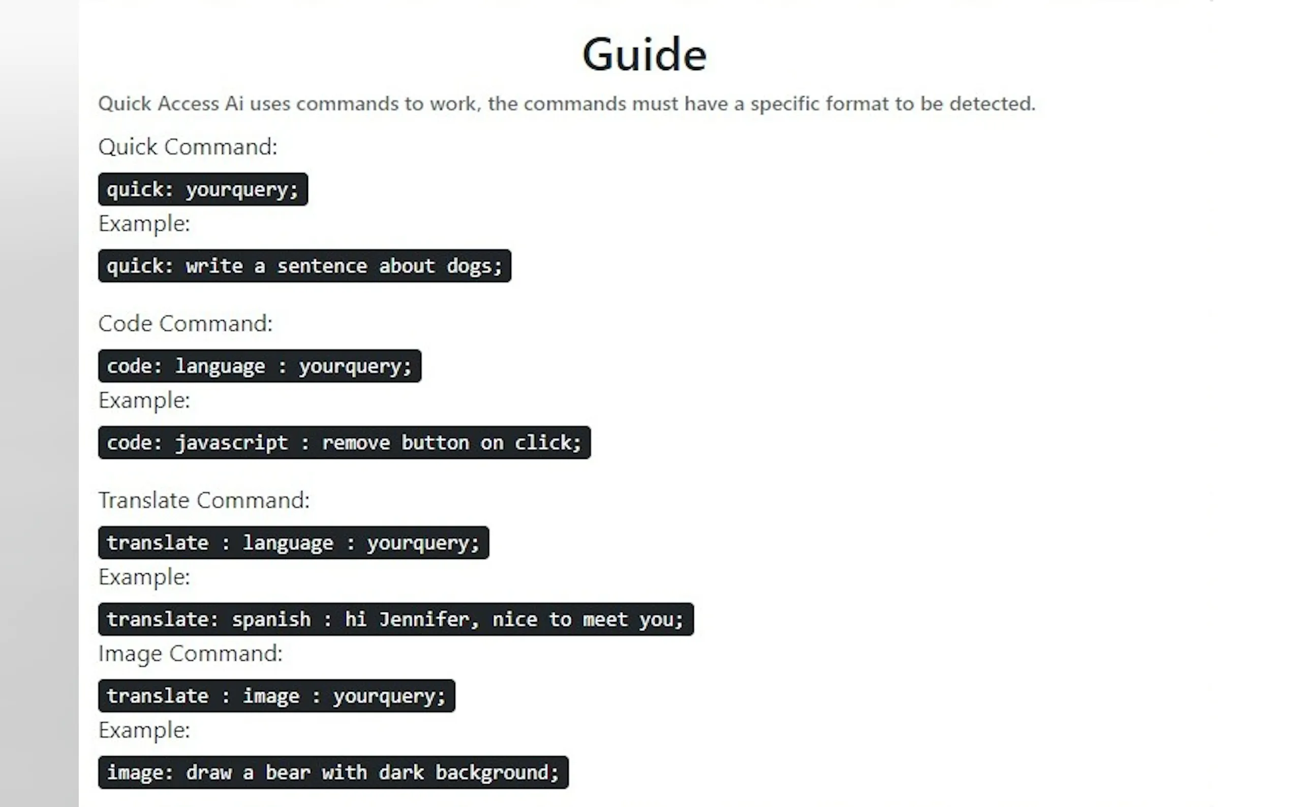 Screenshot 2 of Quick Access Ai