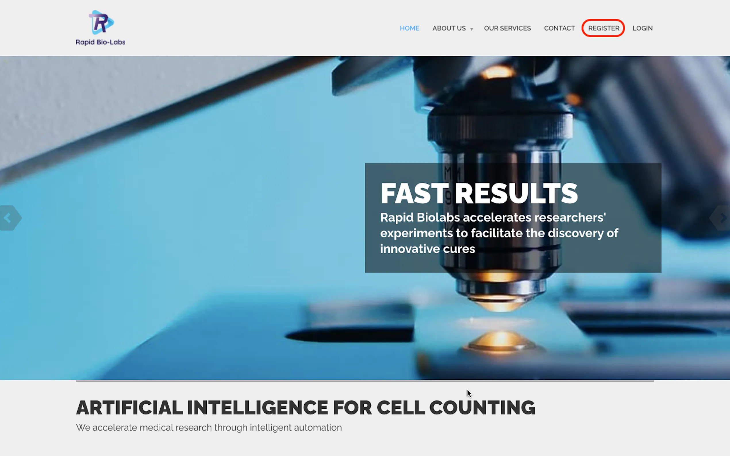 Screenshot 2 of Rapid Bio-Labs