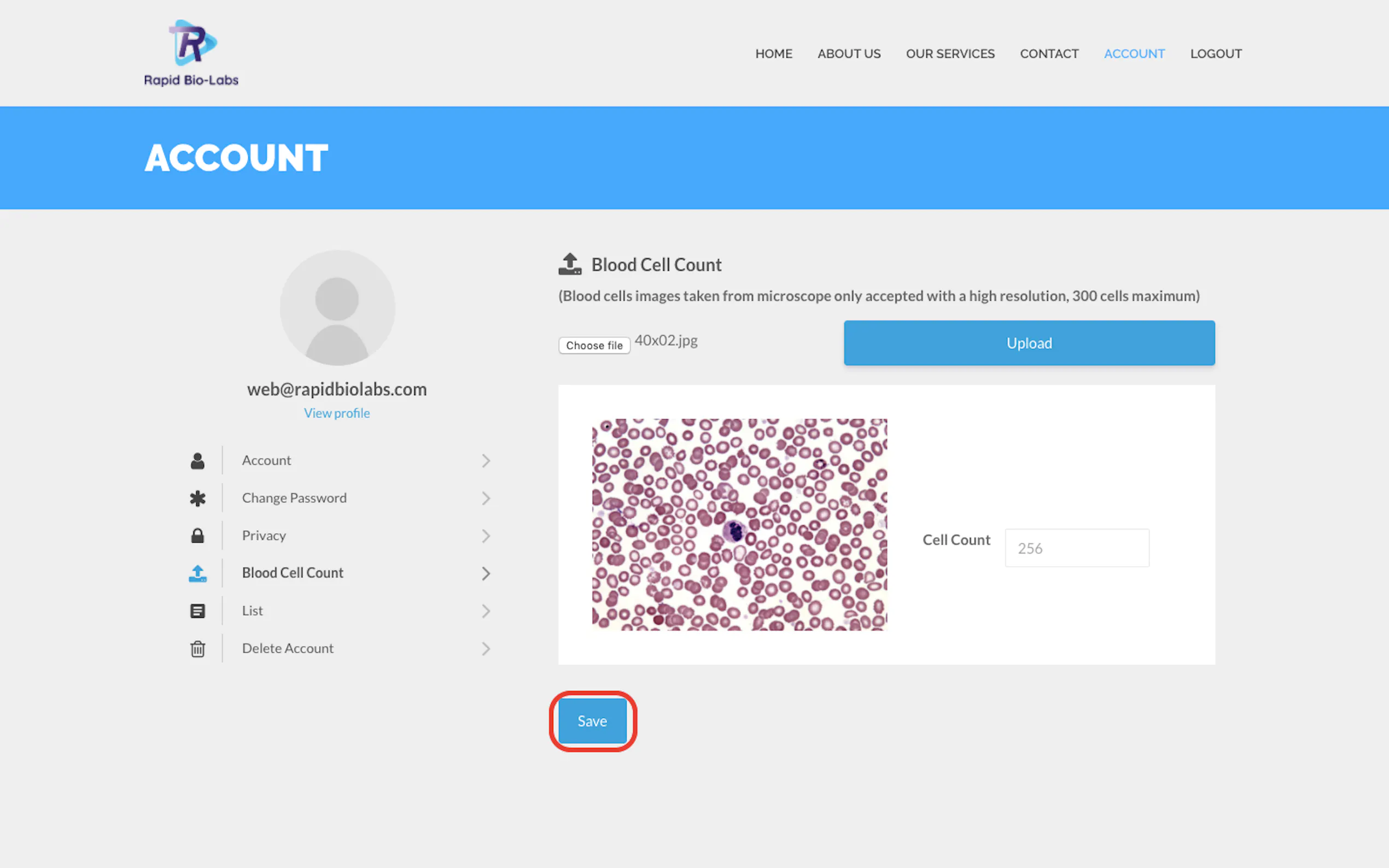 Screenshot 4 of Rapid Bio-Labs