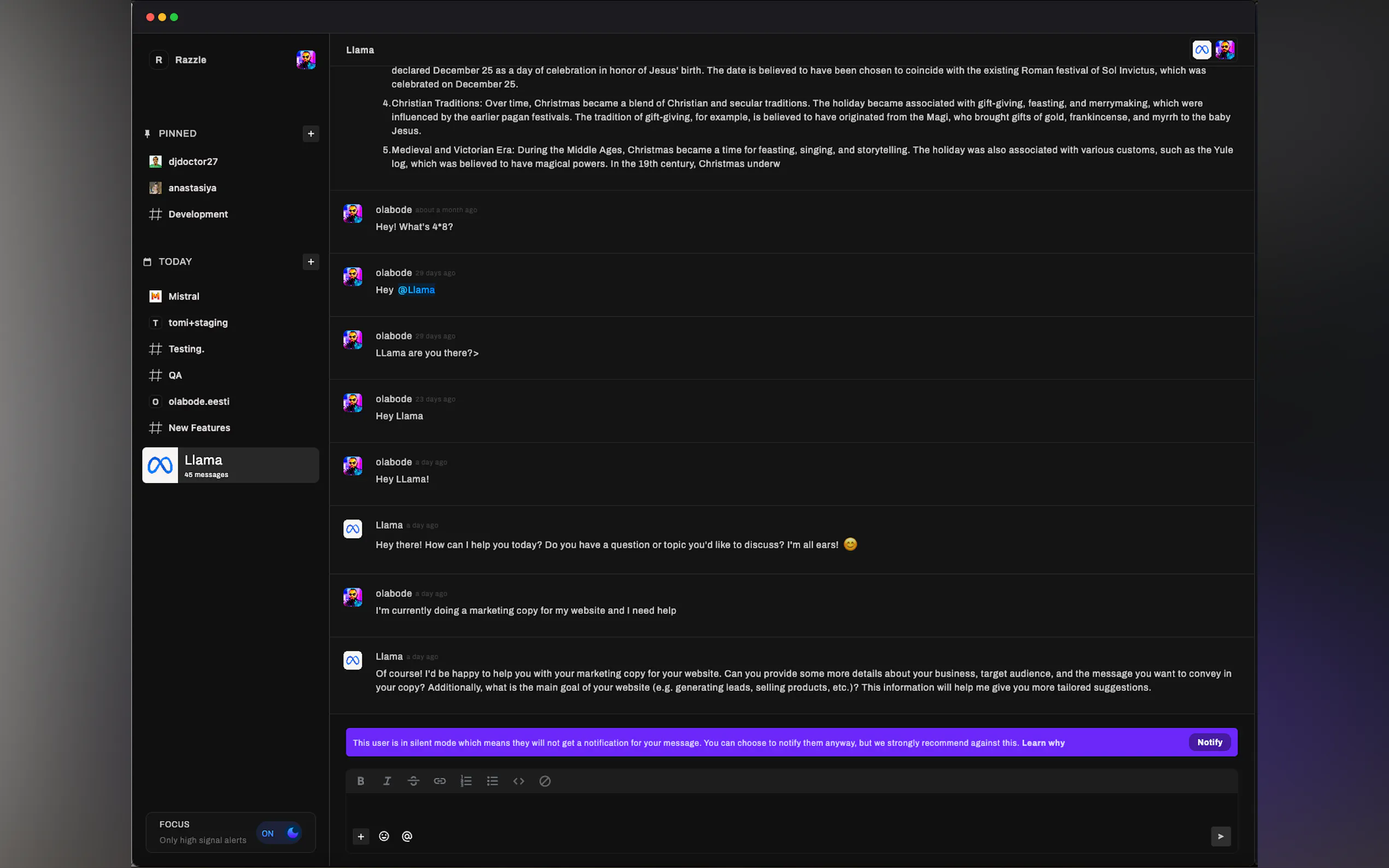 Screenshot 4 of Razzle Workspaces