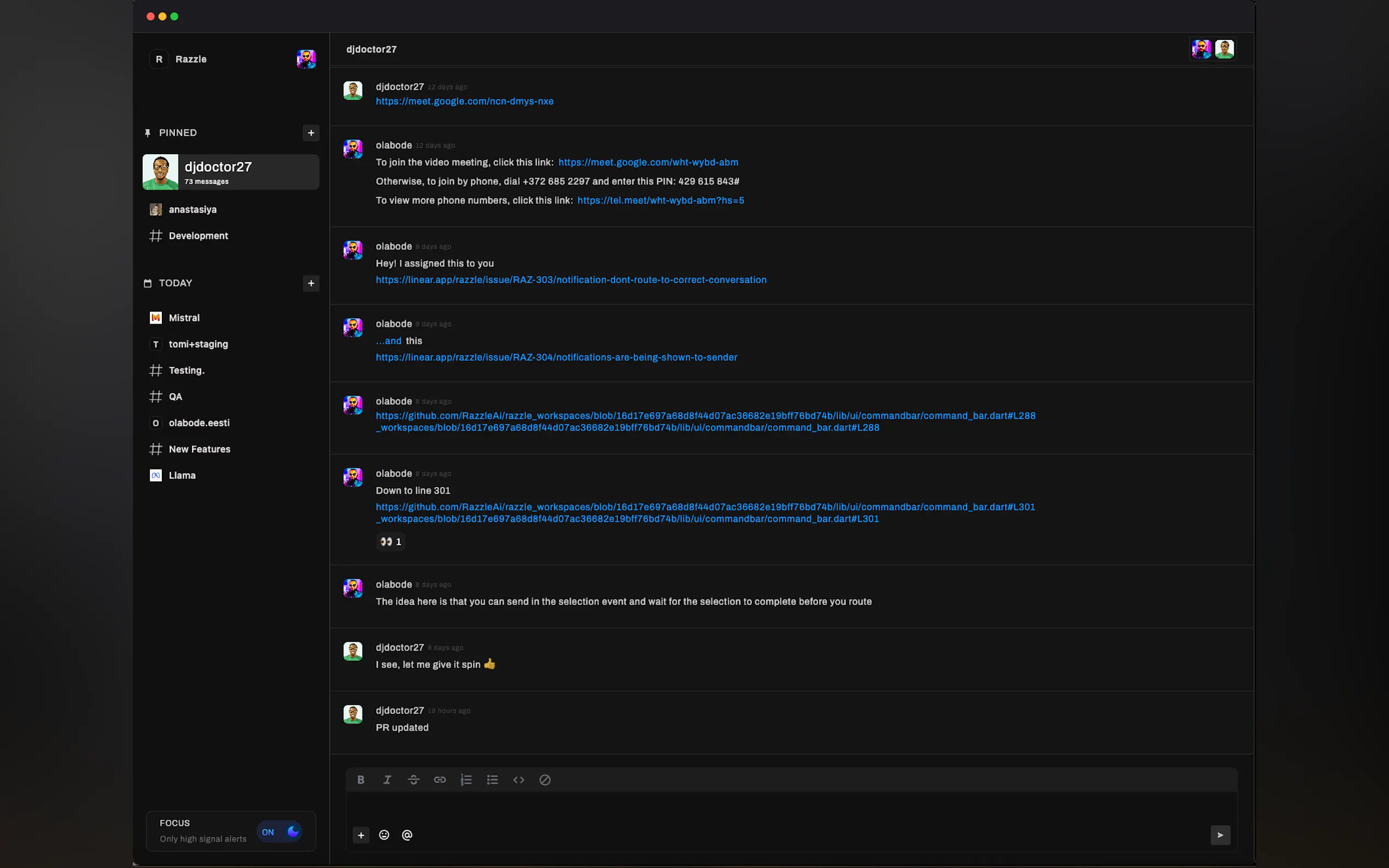 Screenshot 6 of Razzle Workspaces