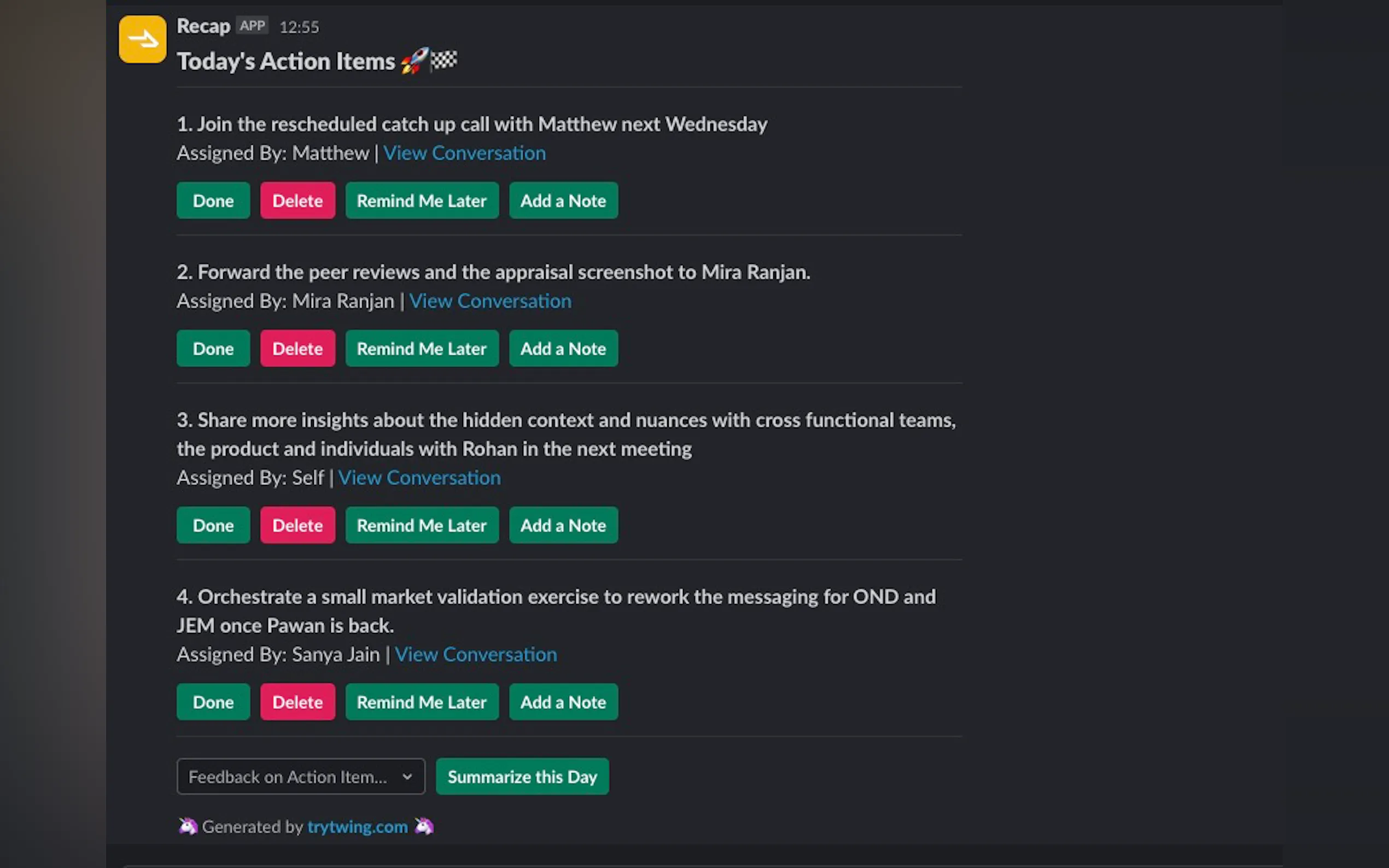 Screenshot 2 of Recap