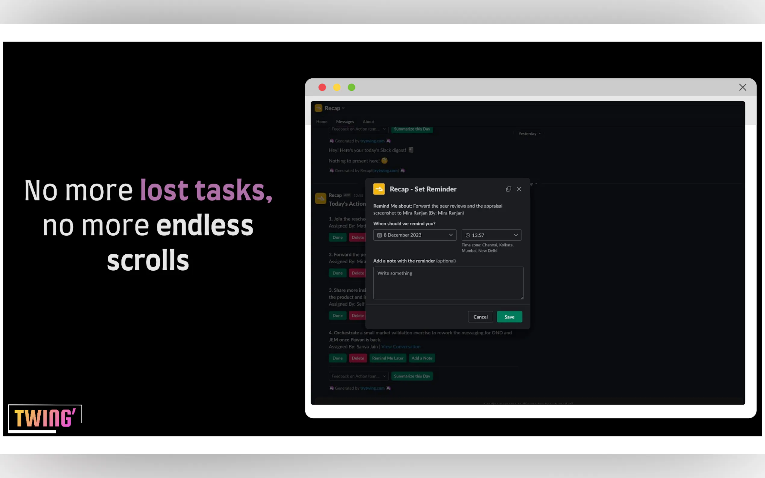 Screenshot 3 of Recap