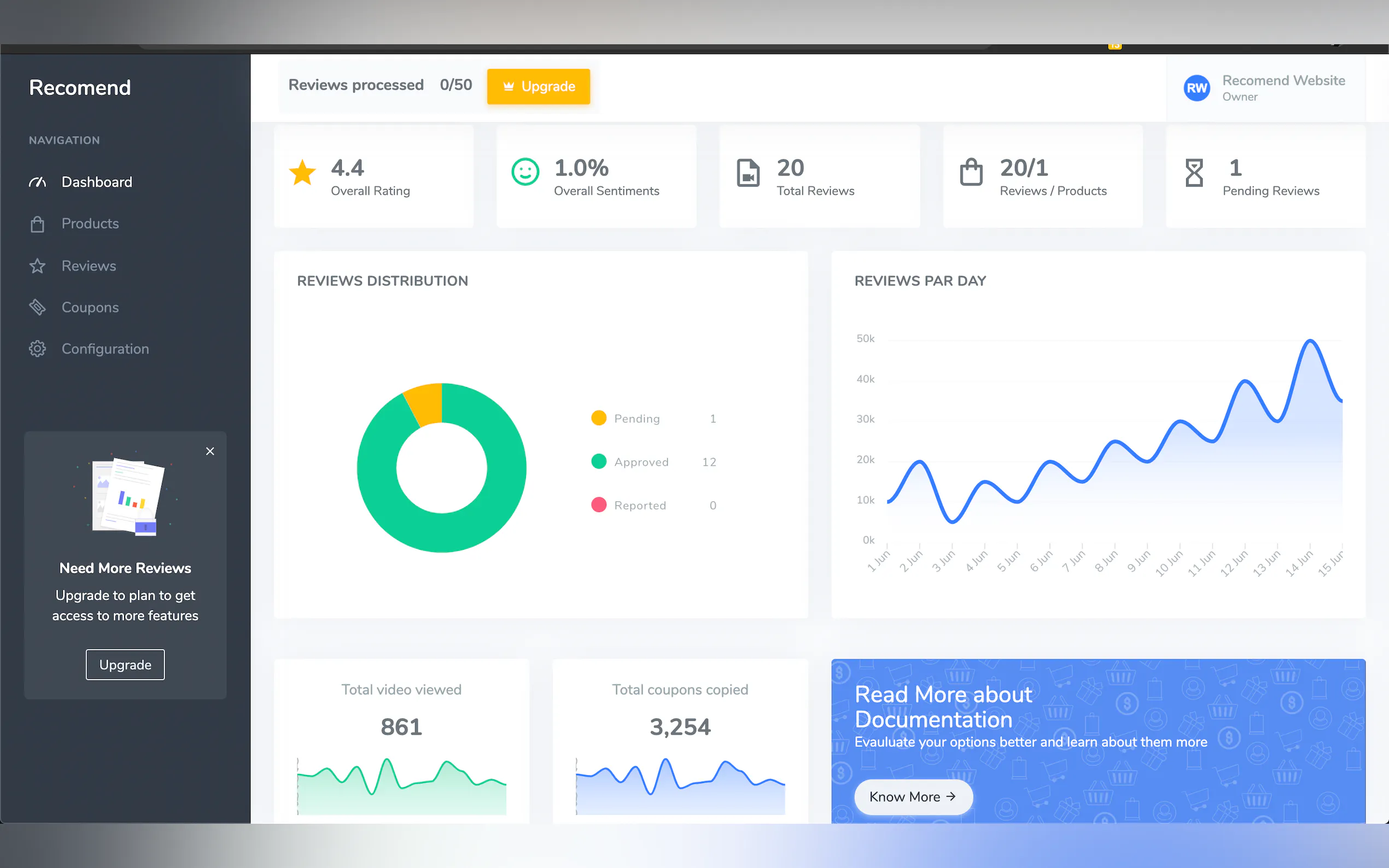Screenshot 4 of Recomend | Video Reviews For E-Commerce