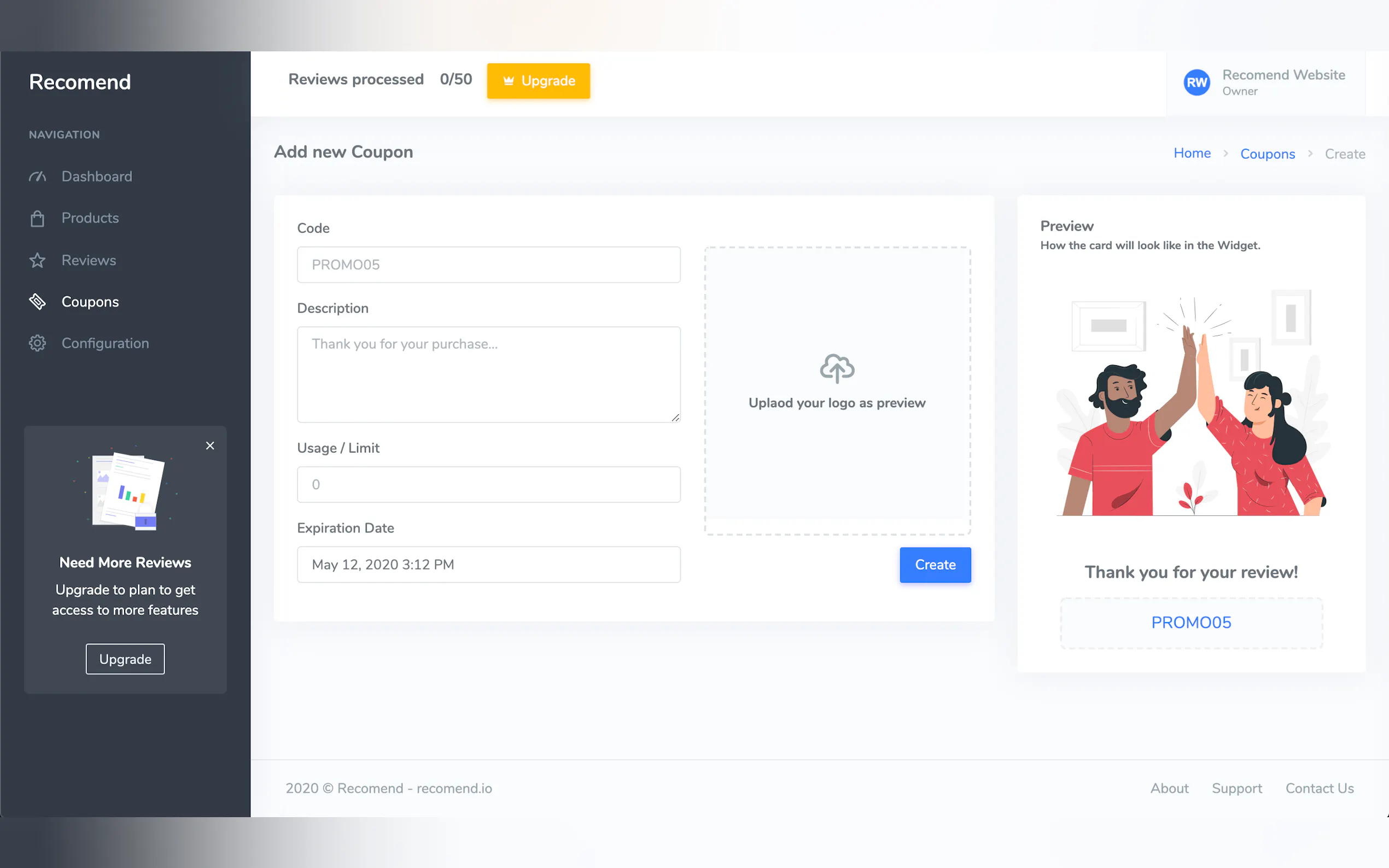 Screenshot 5 of Recomend | Video Reviews For E-Commerce