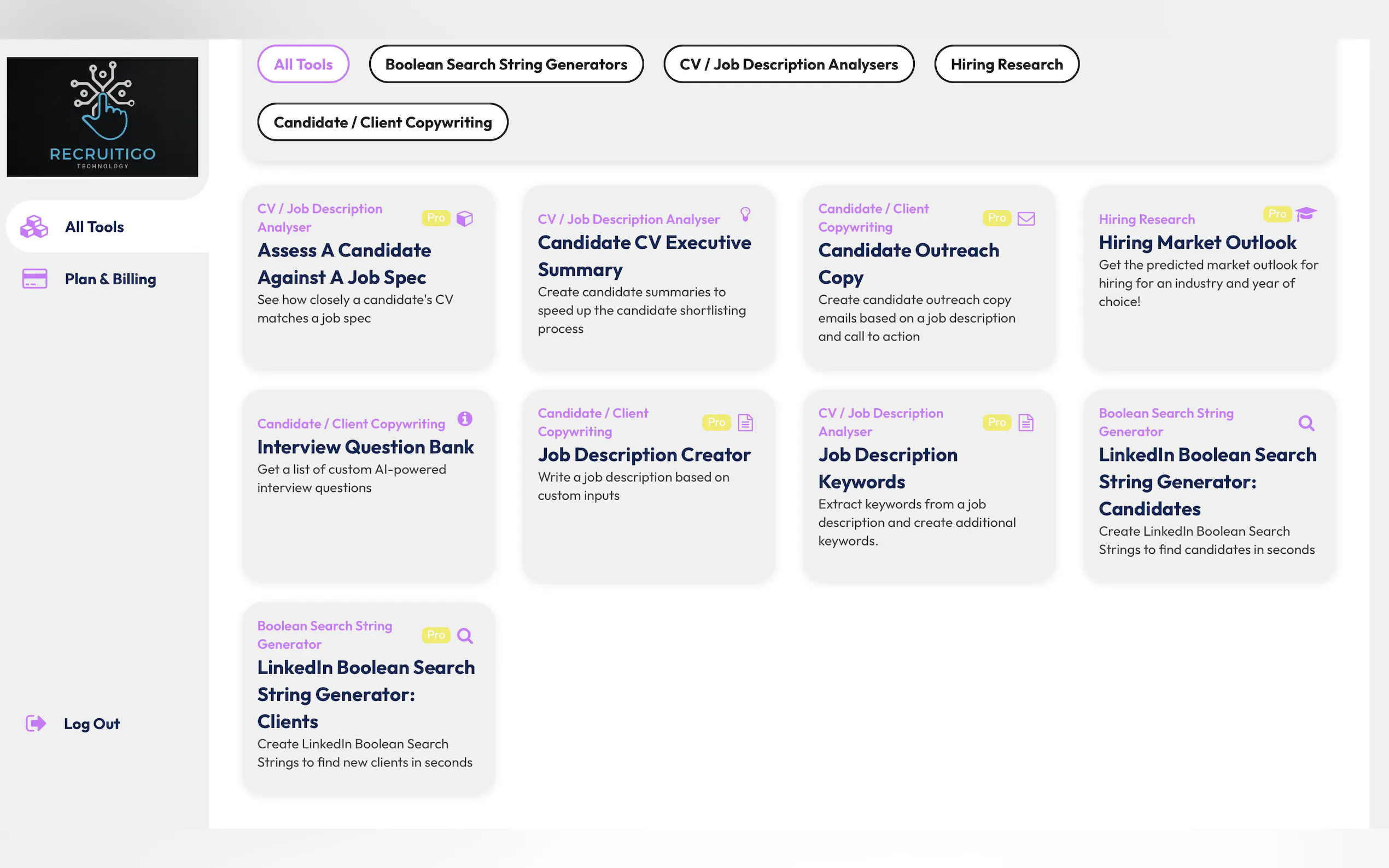 Screenshot 2 of Recruitigo