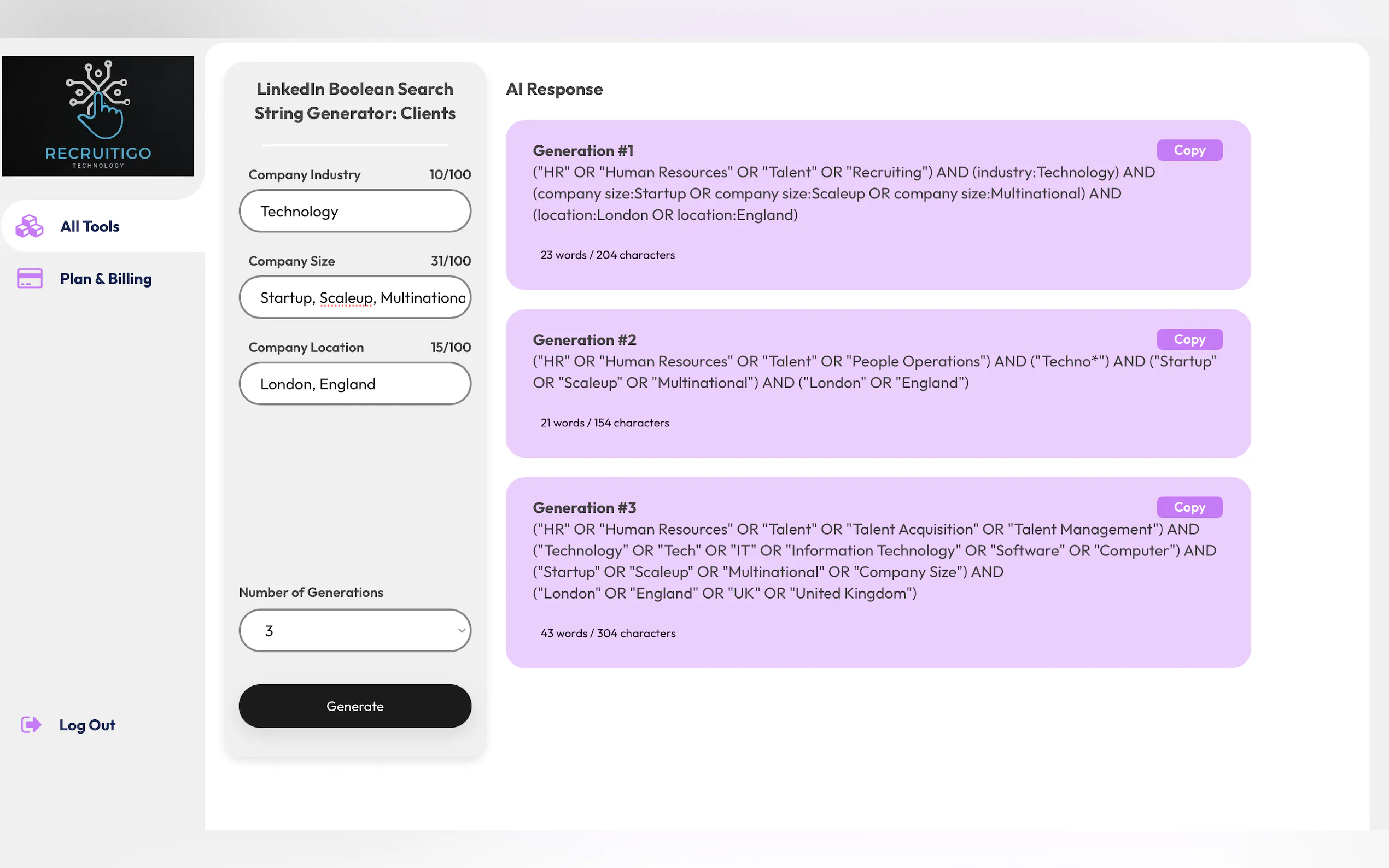 Screenshot 4 of Recruitigo