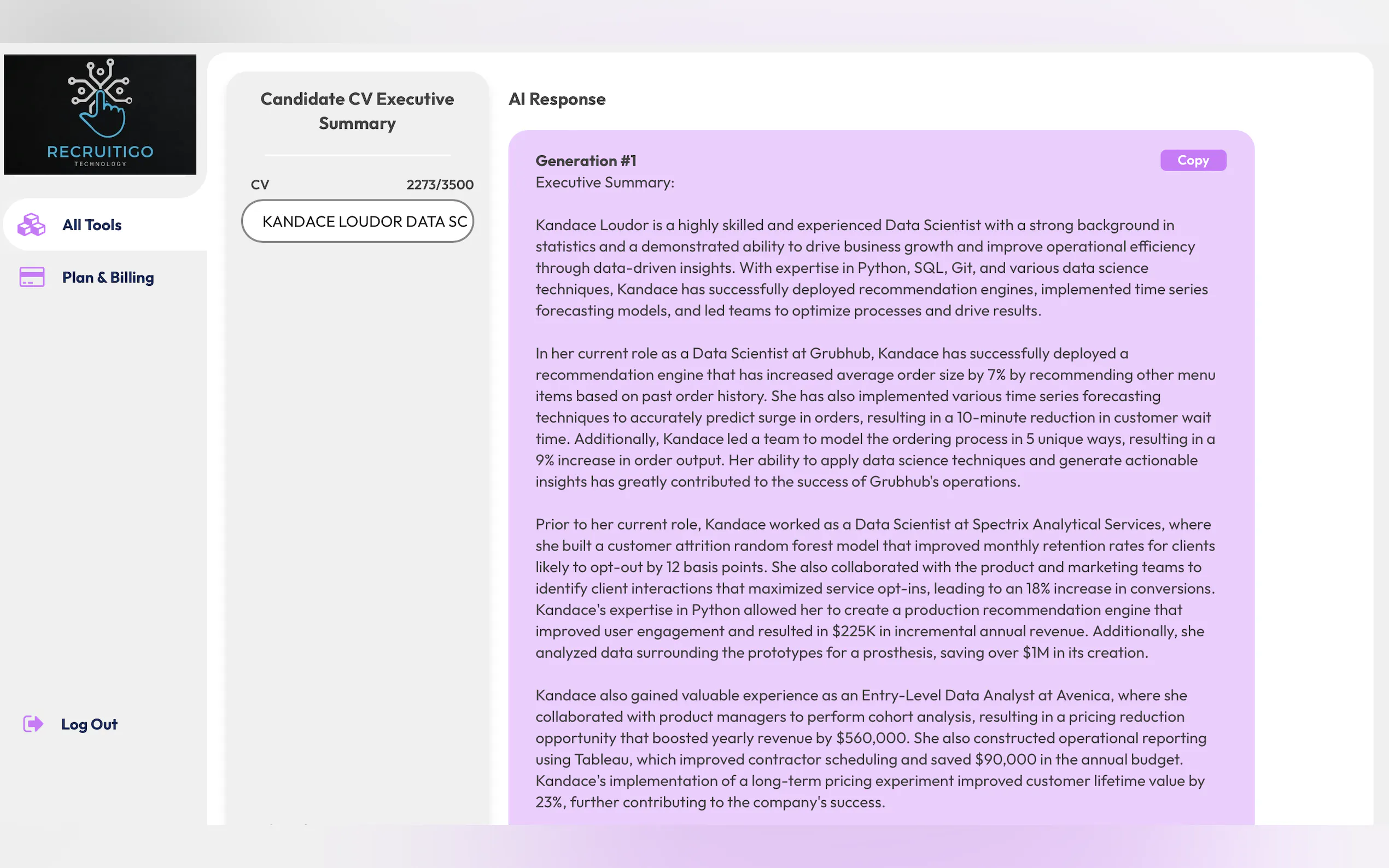Screenshot 8 of Recruitigo