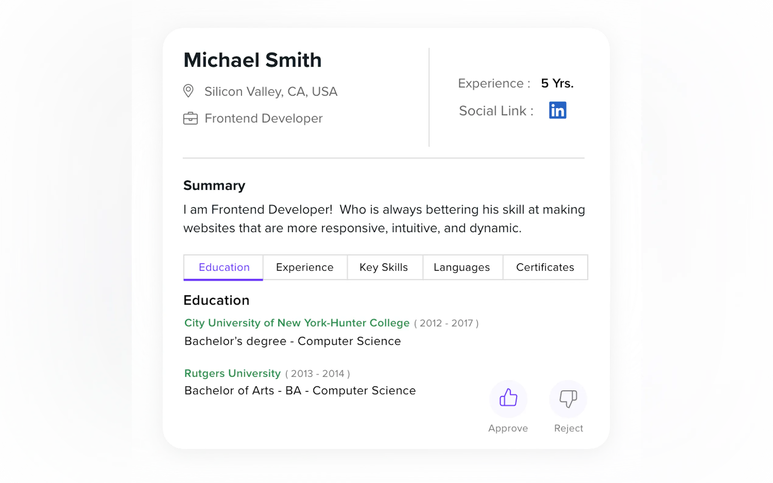 Screenshot 3 of recruitRyte AI Sourcer