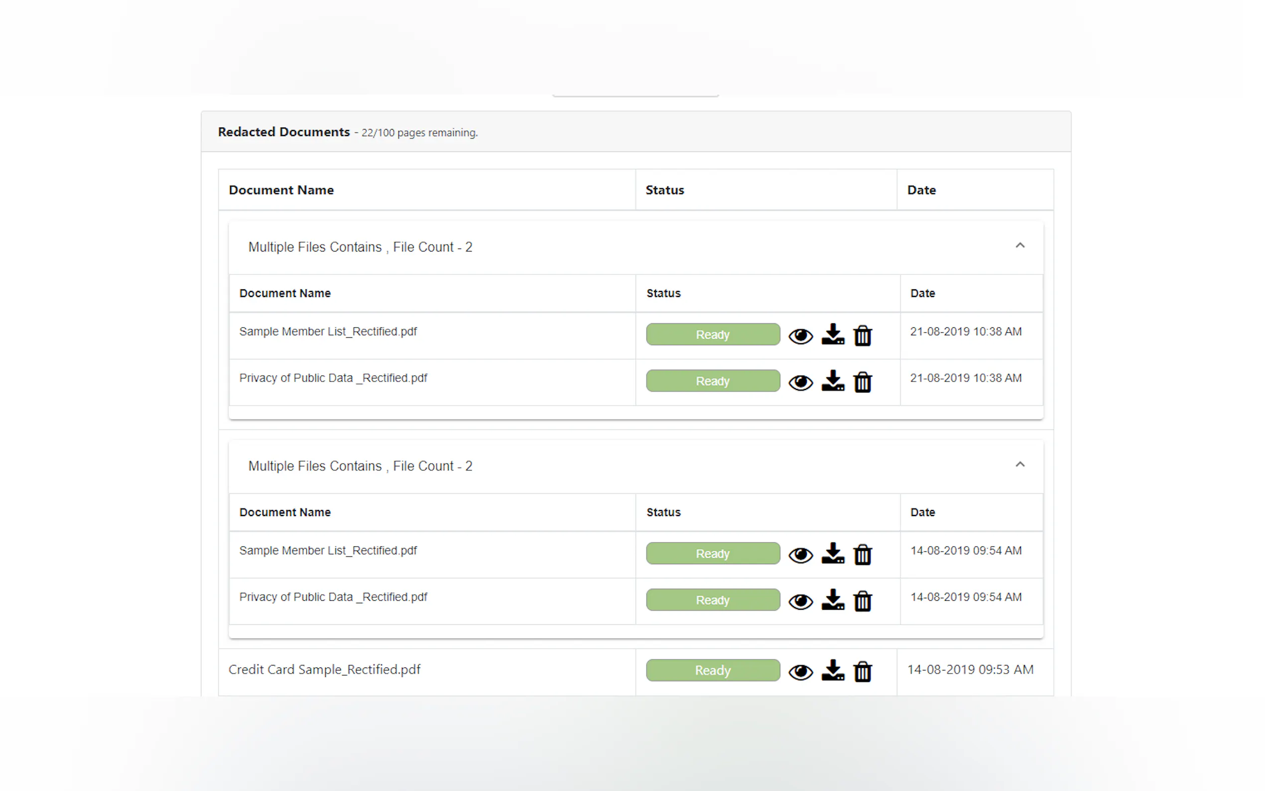 Screenshot 4 of Rectify Redaction