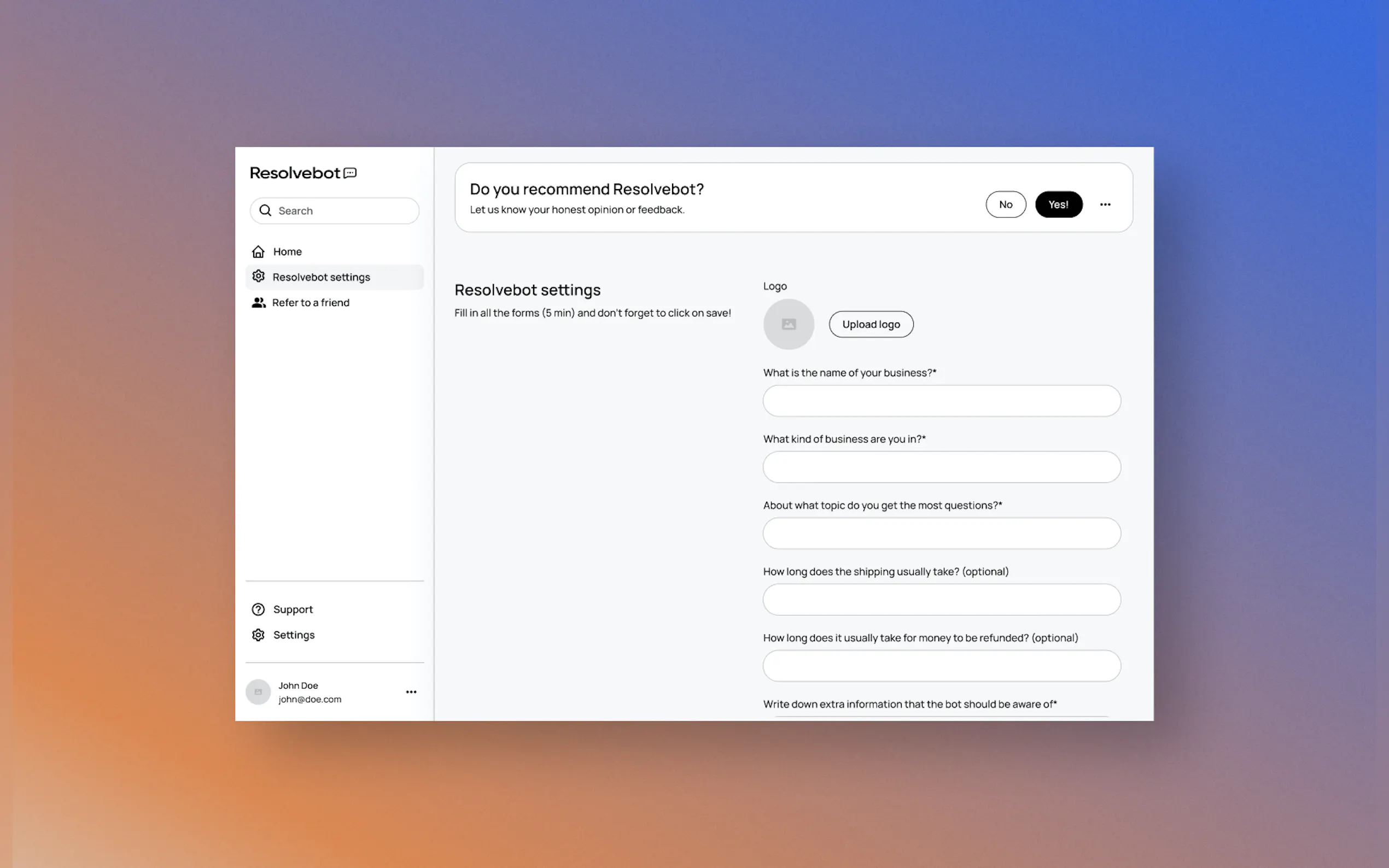 Screenshot 2 of Resolvebot