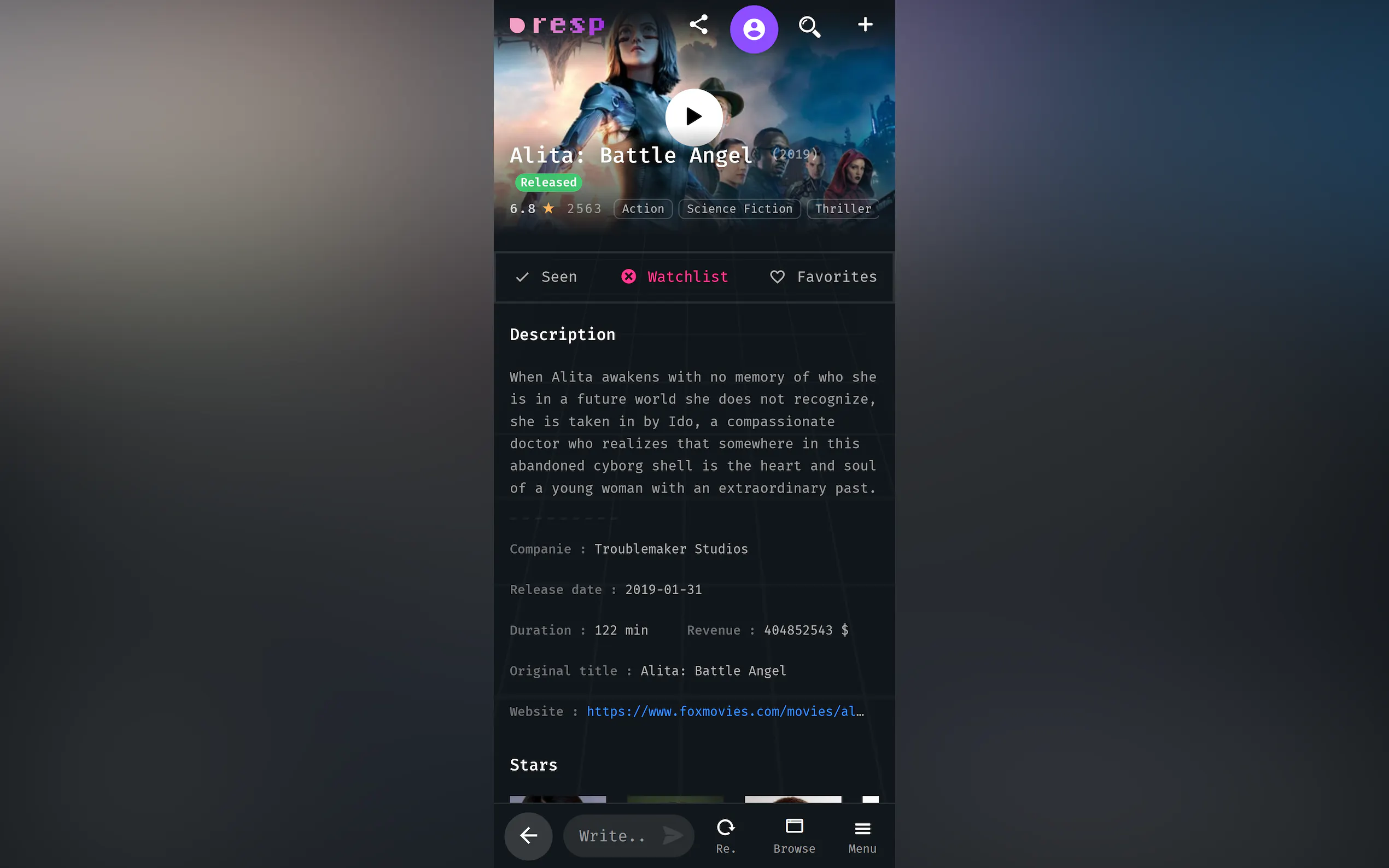 Screenshot 7 of Resp