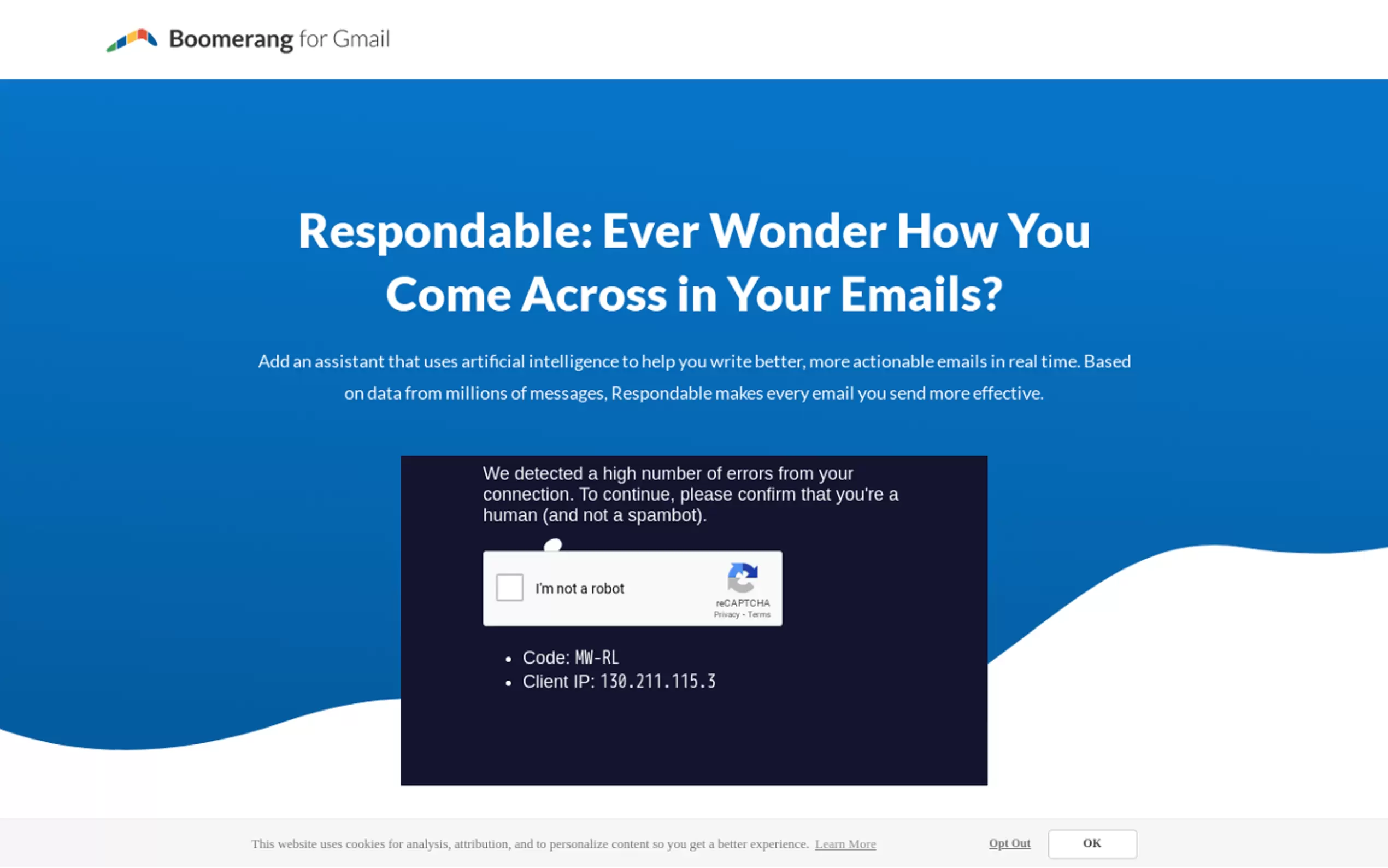 Respondable