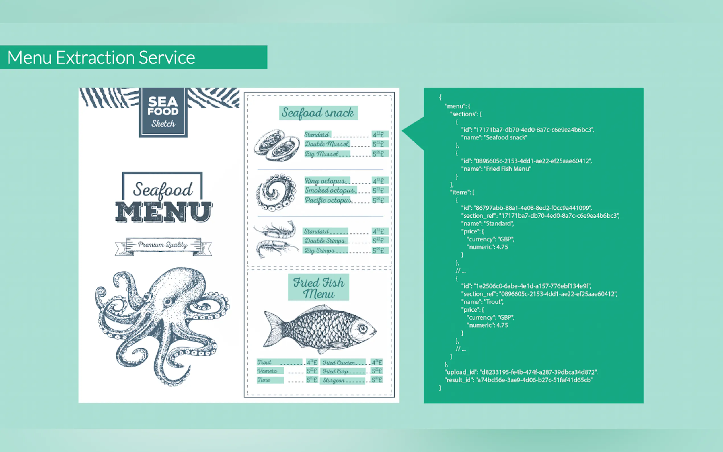 Screenshot 3 of Restaurant Menu Extraction