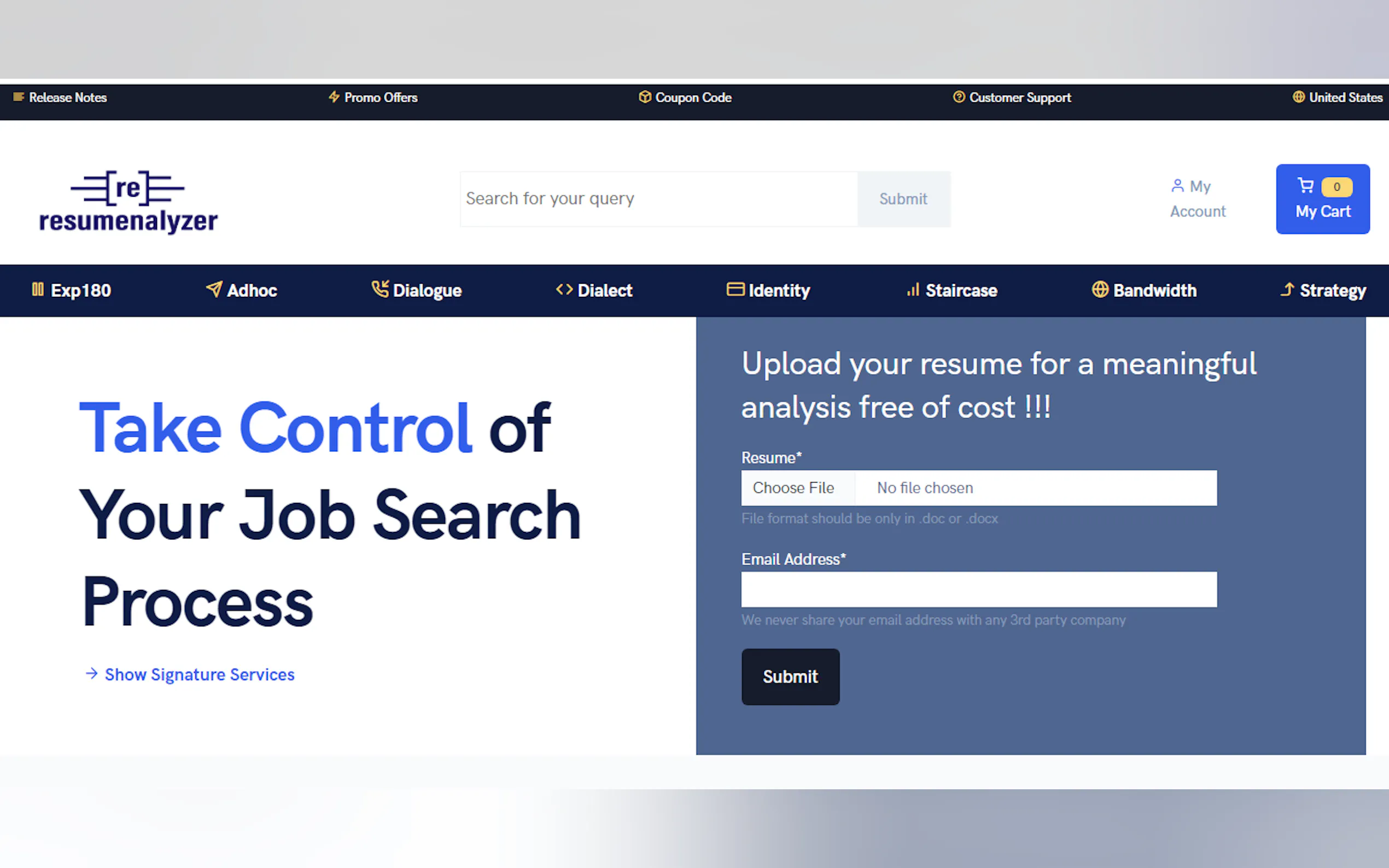 Screenshot 2 of Resumenalyzer