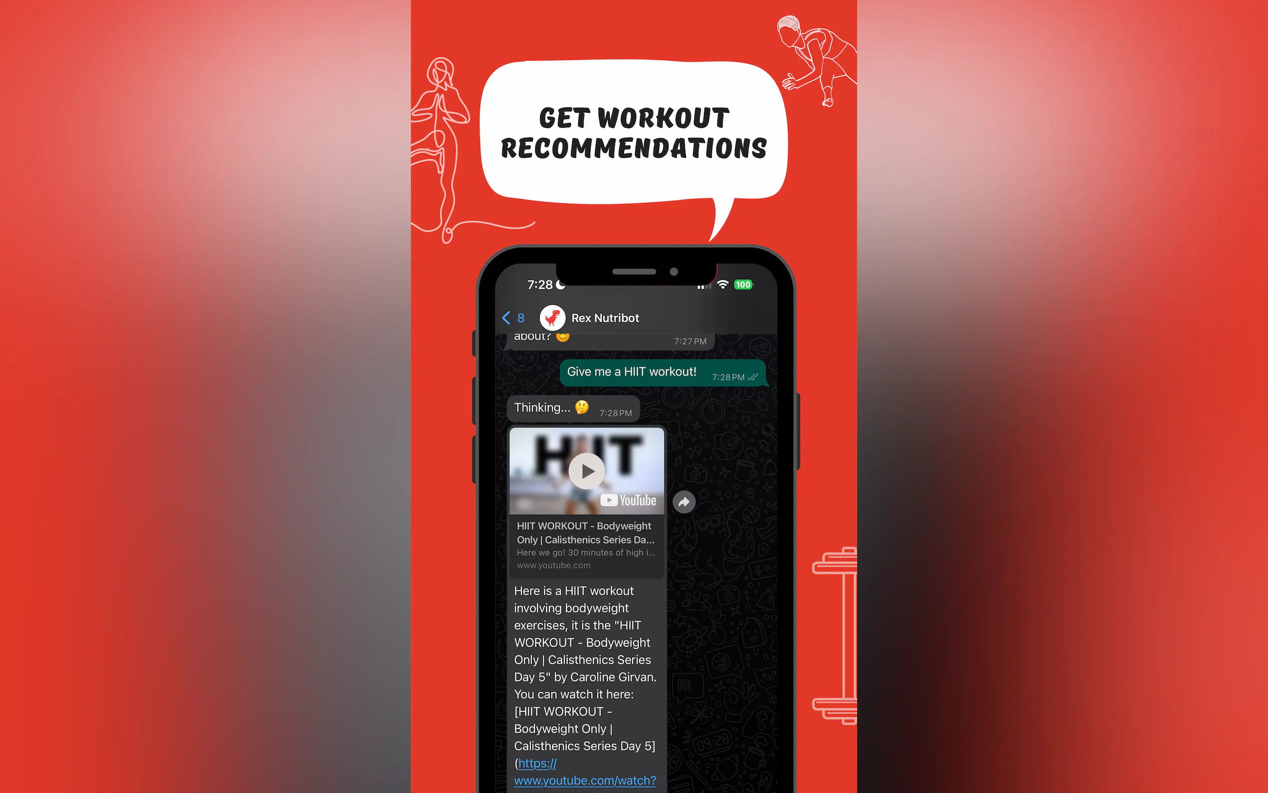 Screenshot 4 of Rex Nutribot