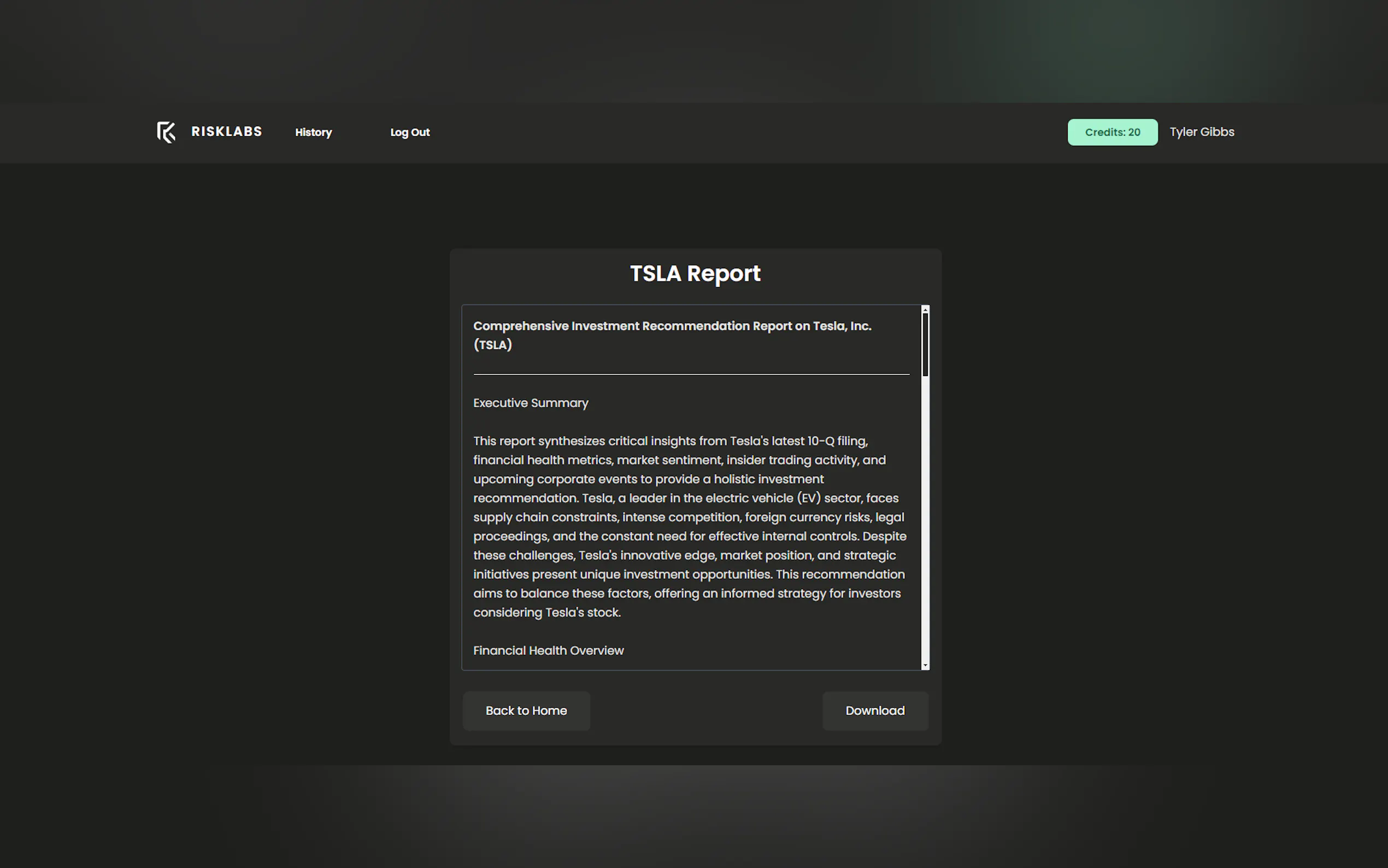 Screenshot 2 of Risklabs