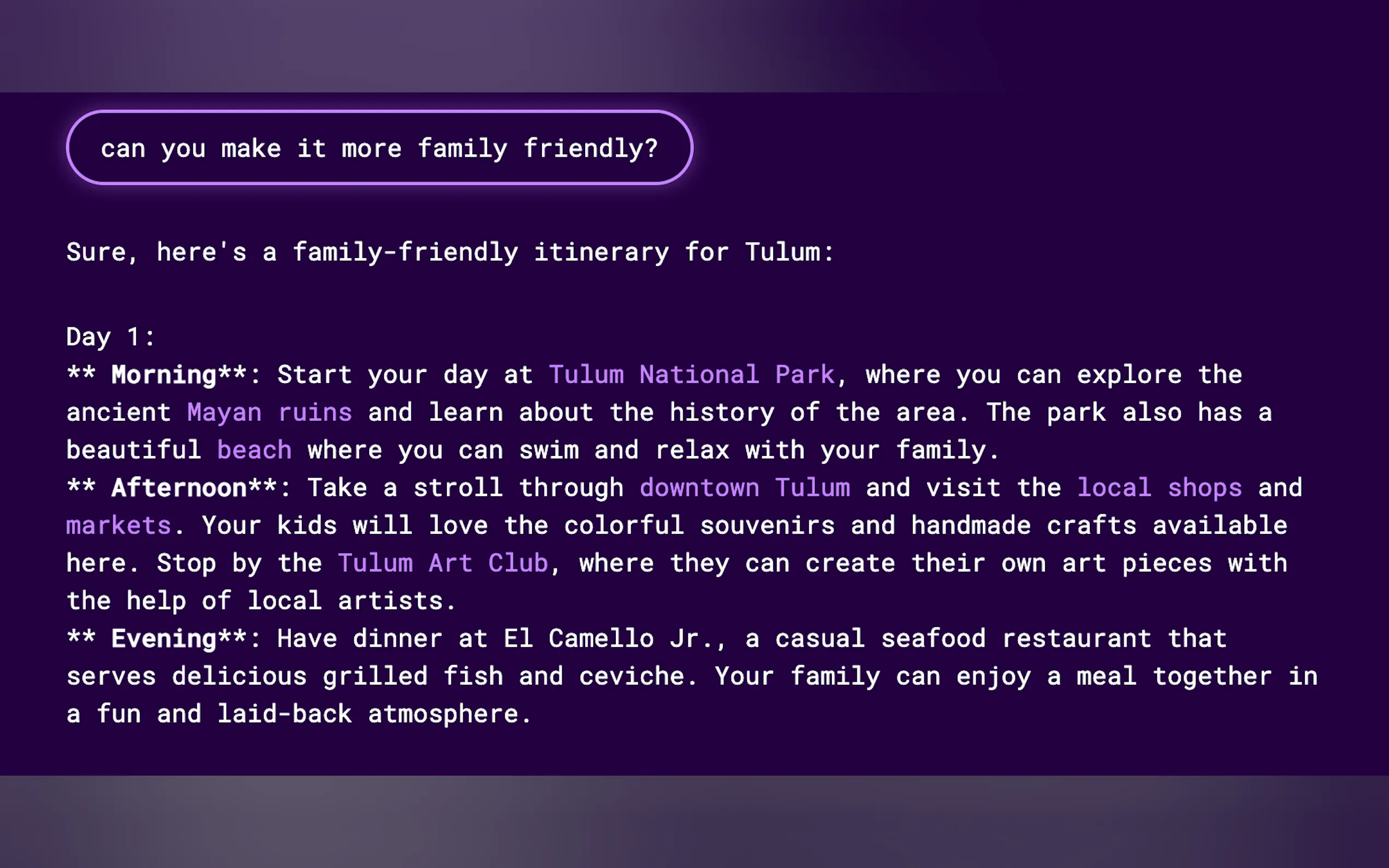 Screenshot 4 of RoamAround.io, ChatGPT travel planner