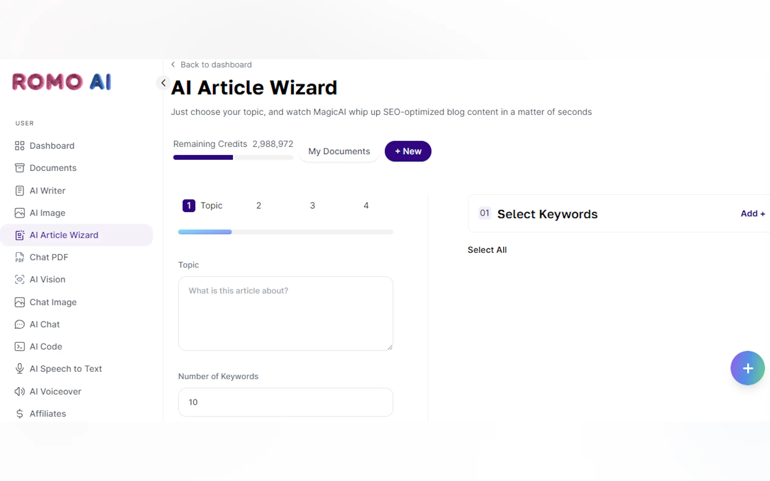 Screenshot 3 of Romo AI 