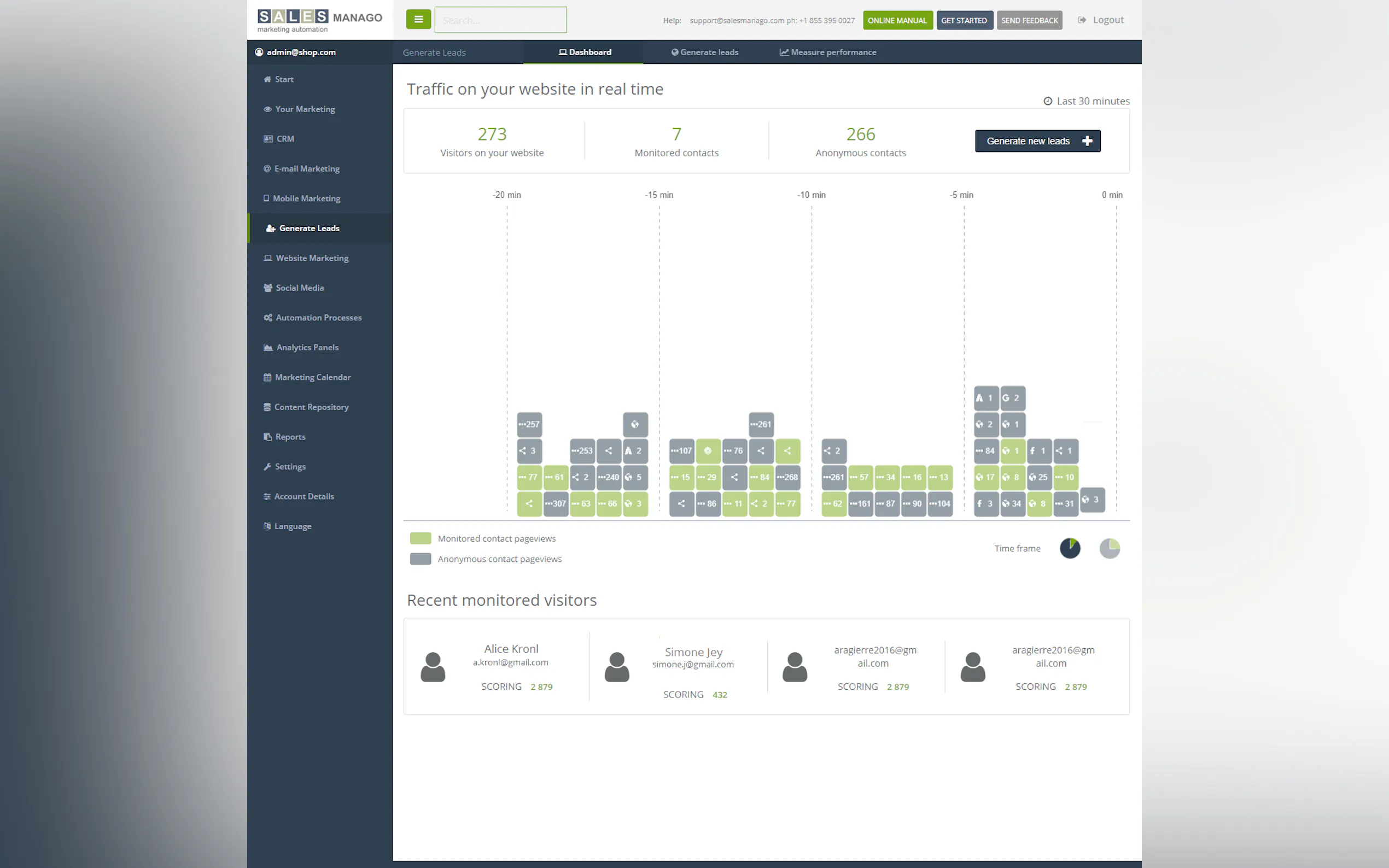 Screenshot 3 of SALESmanago