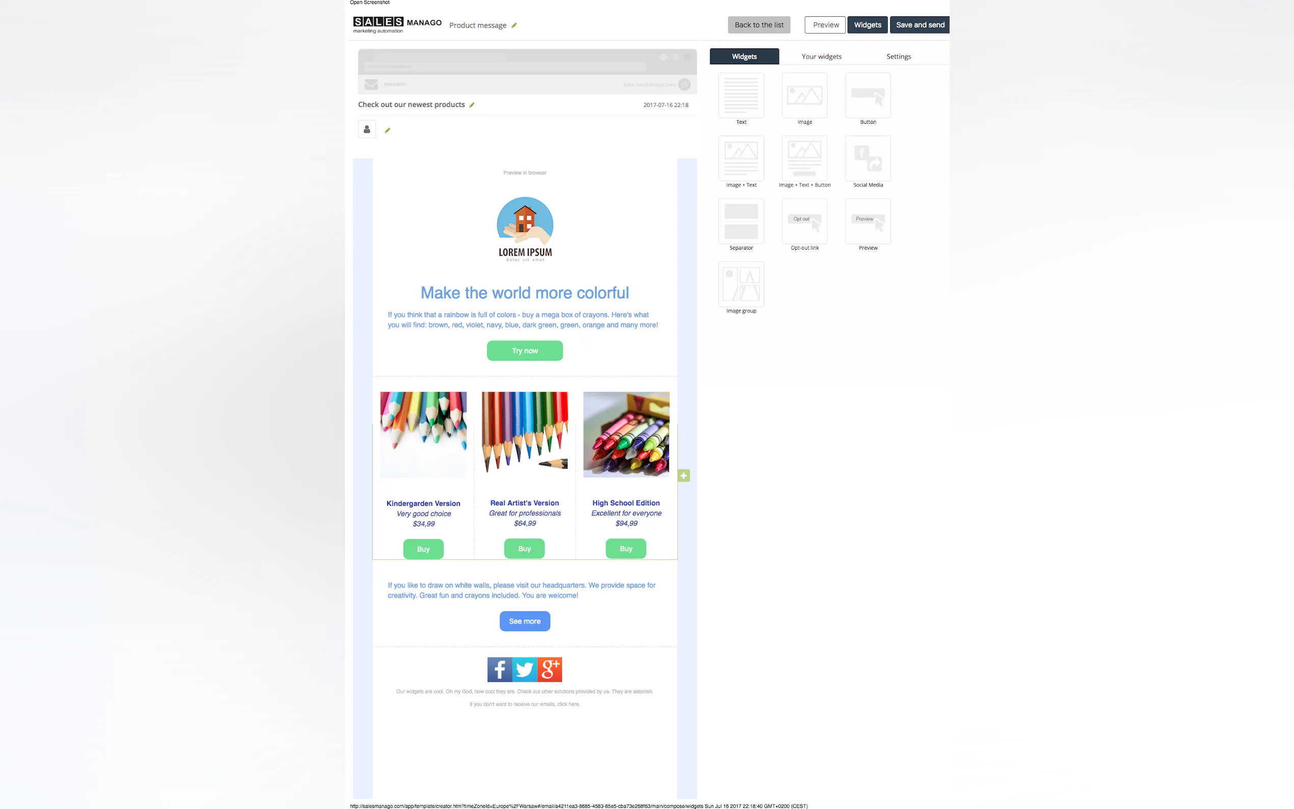 Screenshot 6 of SALESmanago