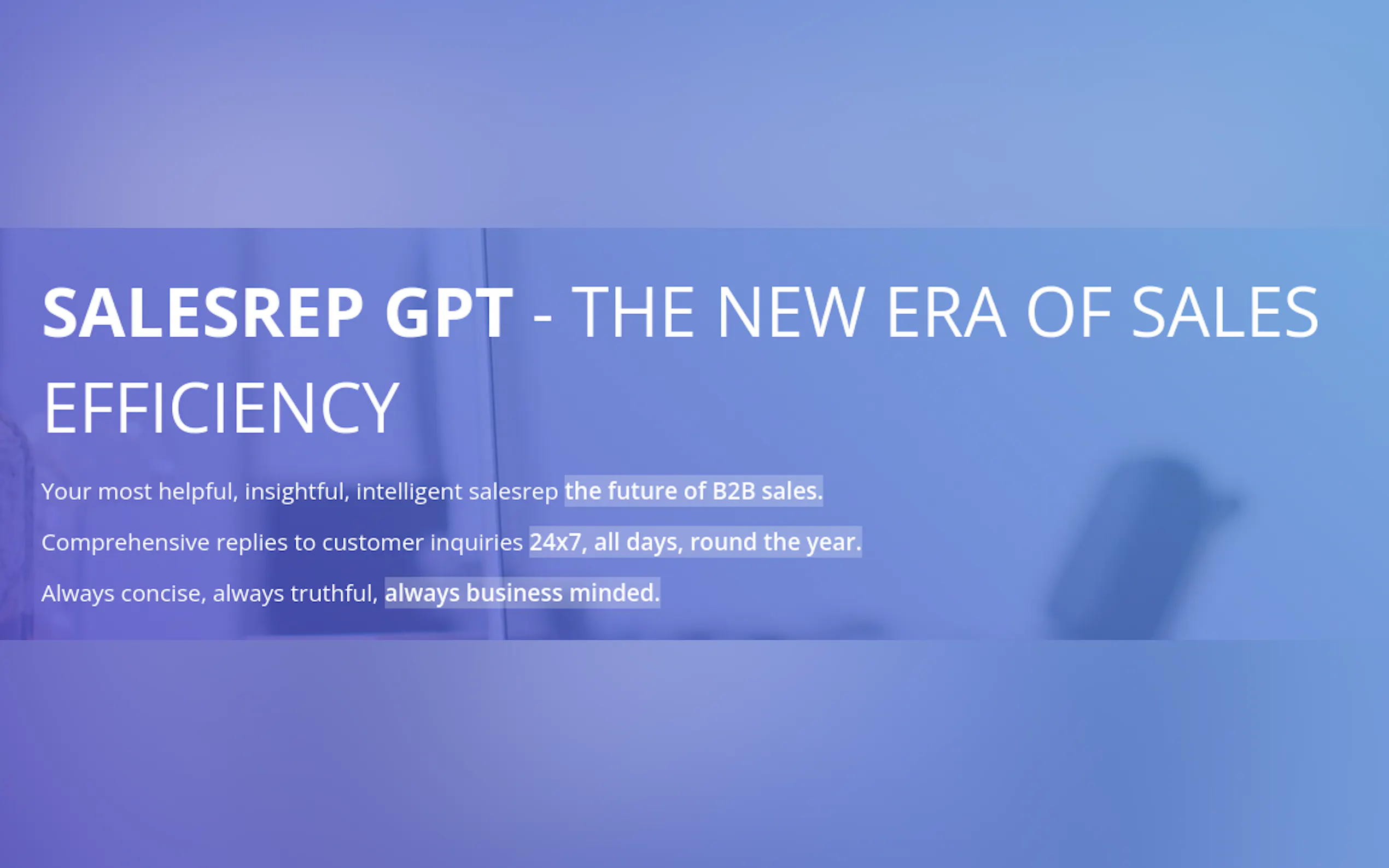 salesrep GPT