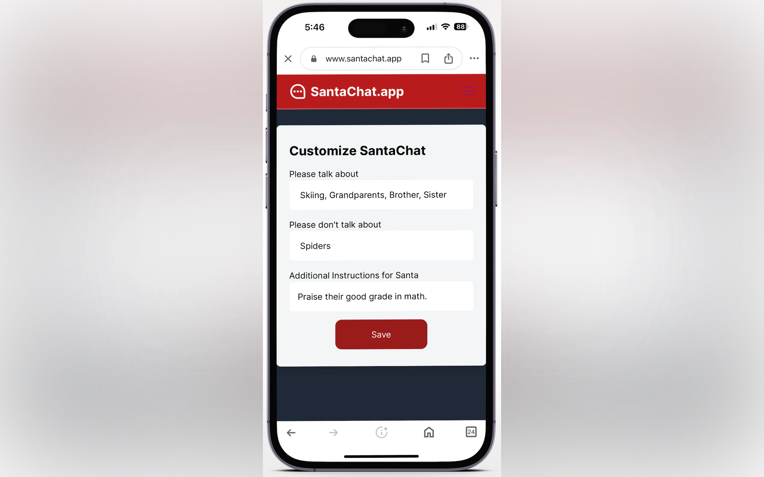 Screenshot 2 of Santa Chat