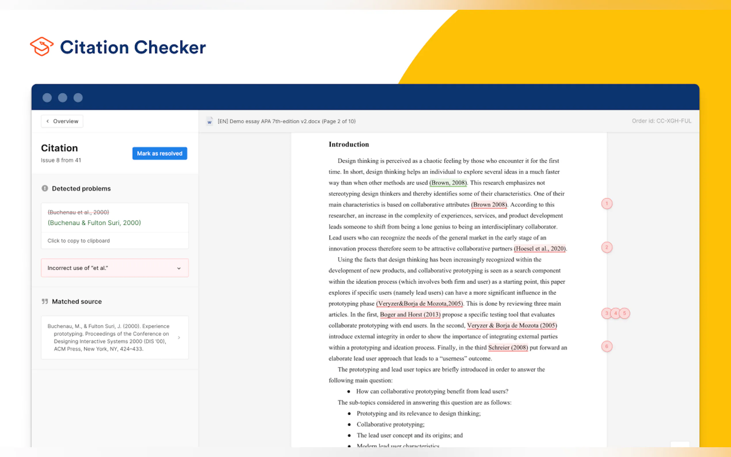 Screenshot 2 of Scribbr Citation Checker