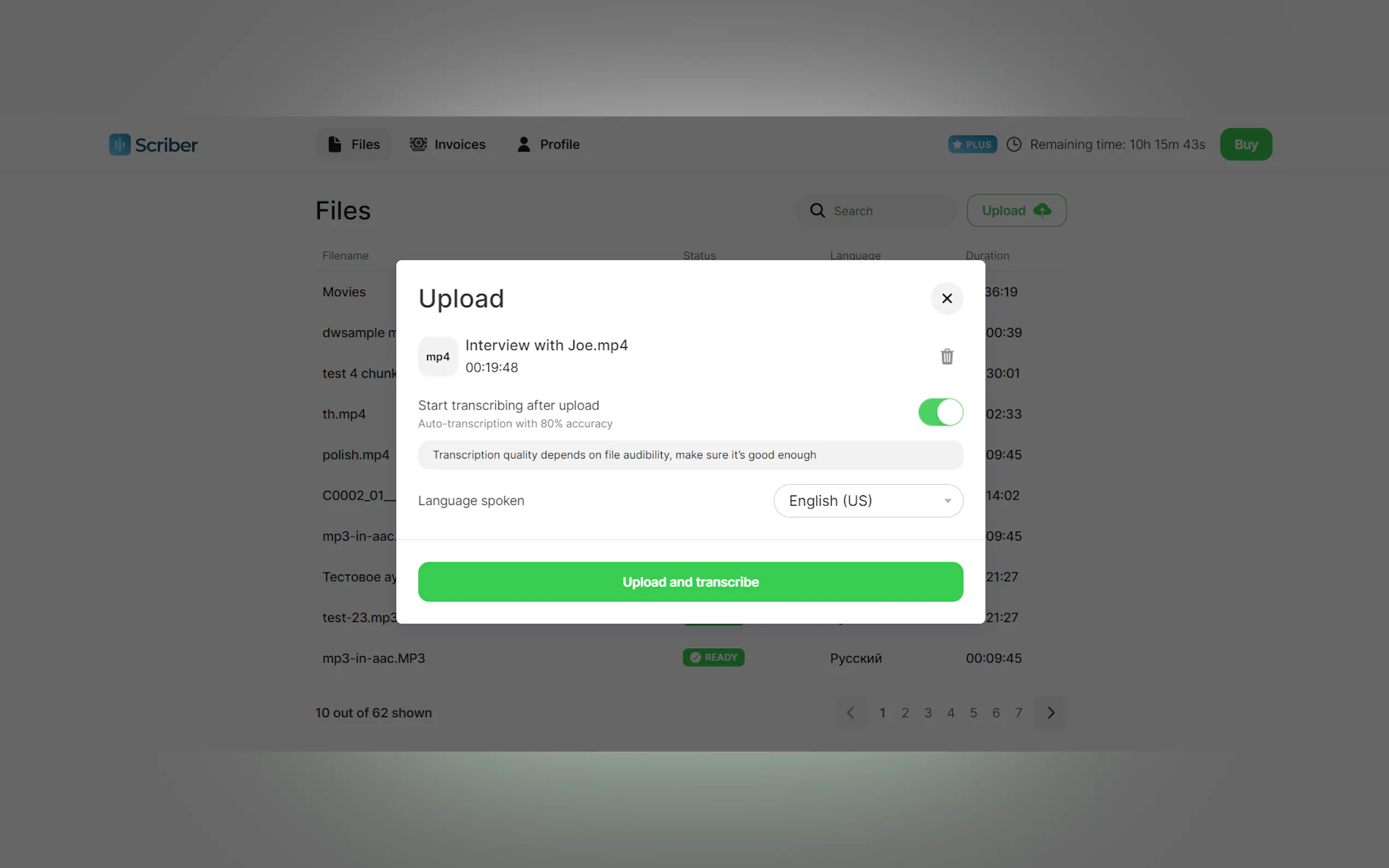 Screenshot 2 of Scriber