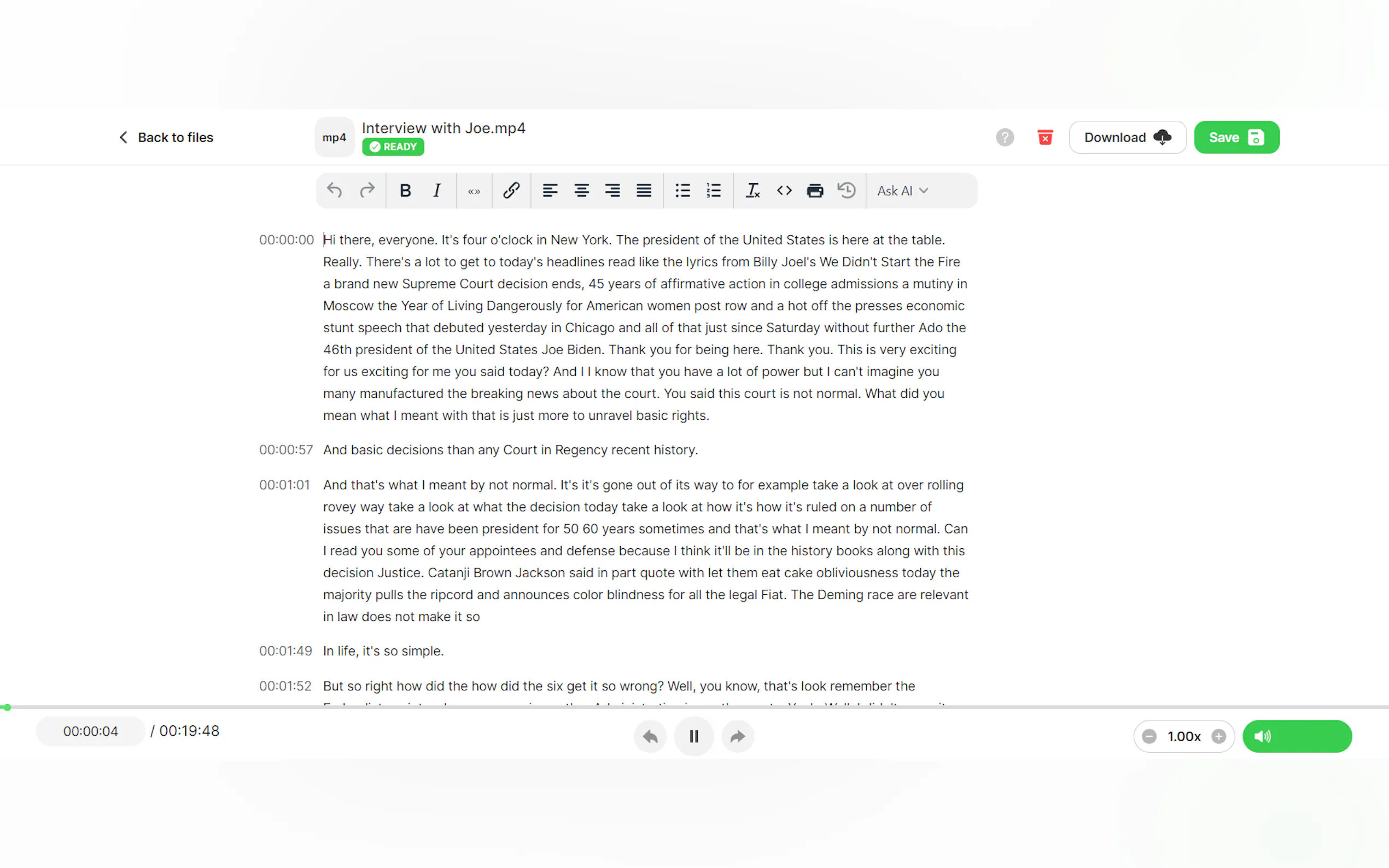 Screenshot 3 of Scriber