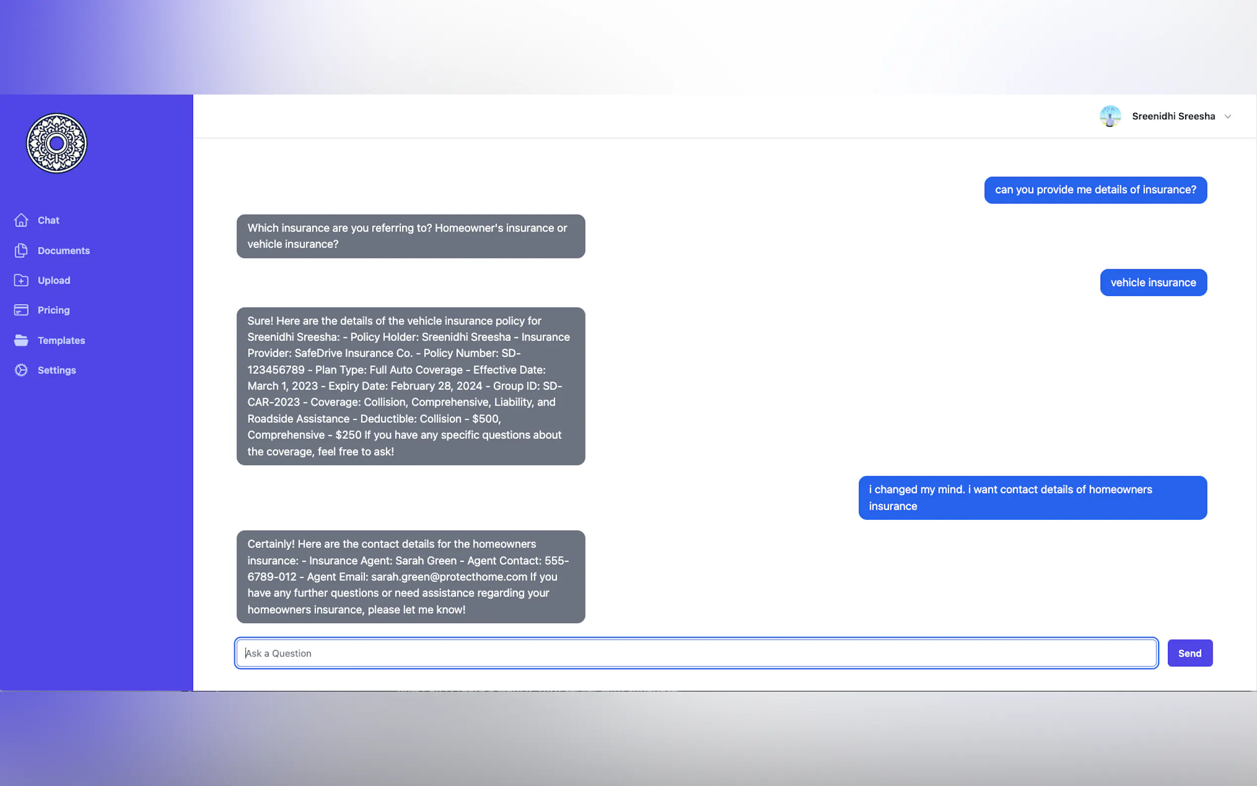 Screenshot 3 of SearchMyDocs.ai